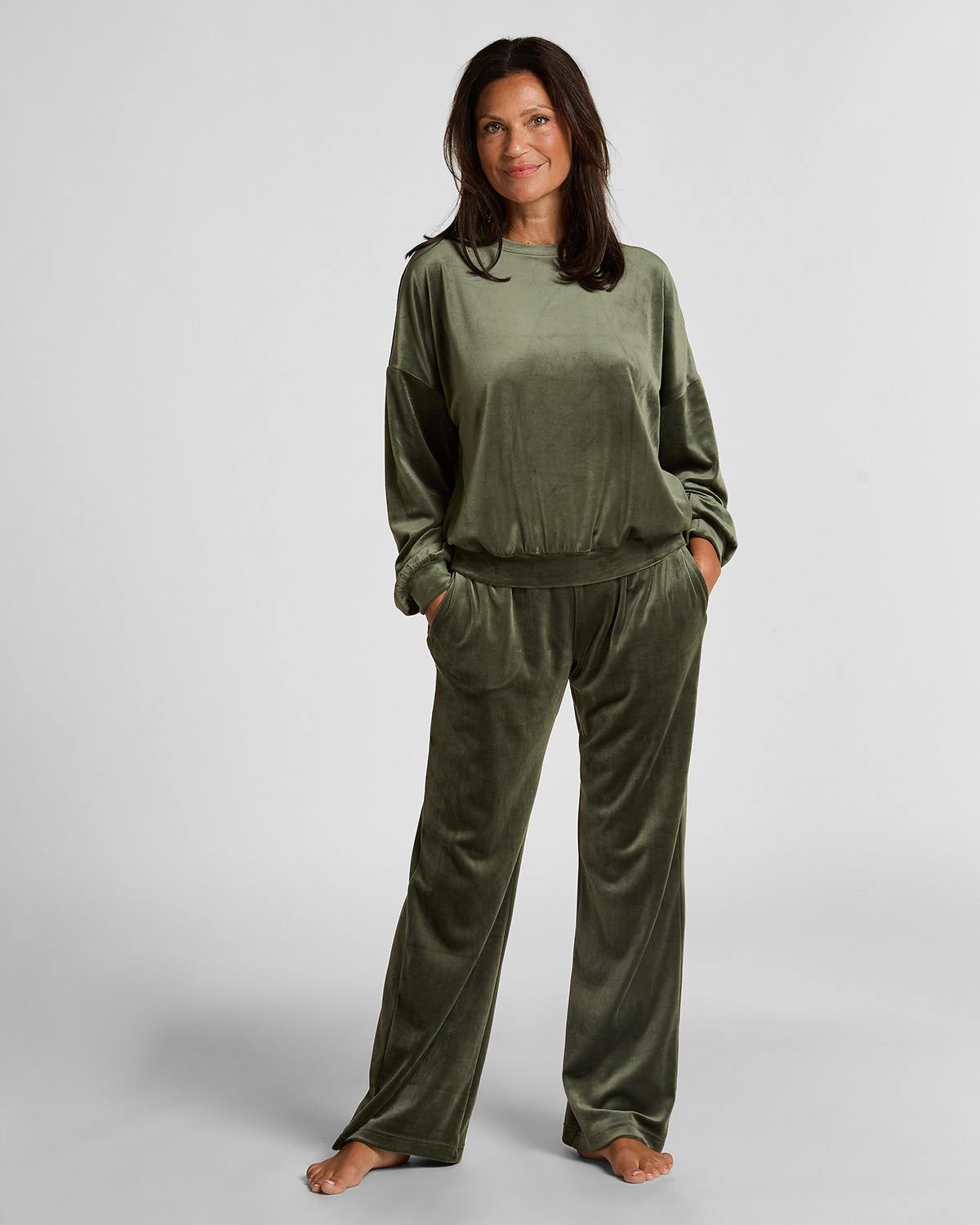 Petite Velours Pyjama Bottoms