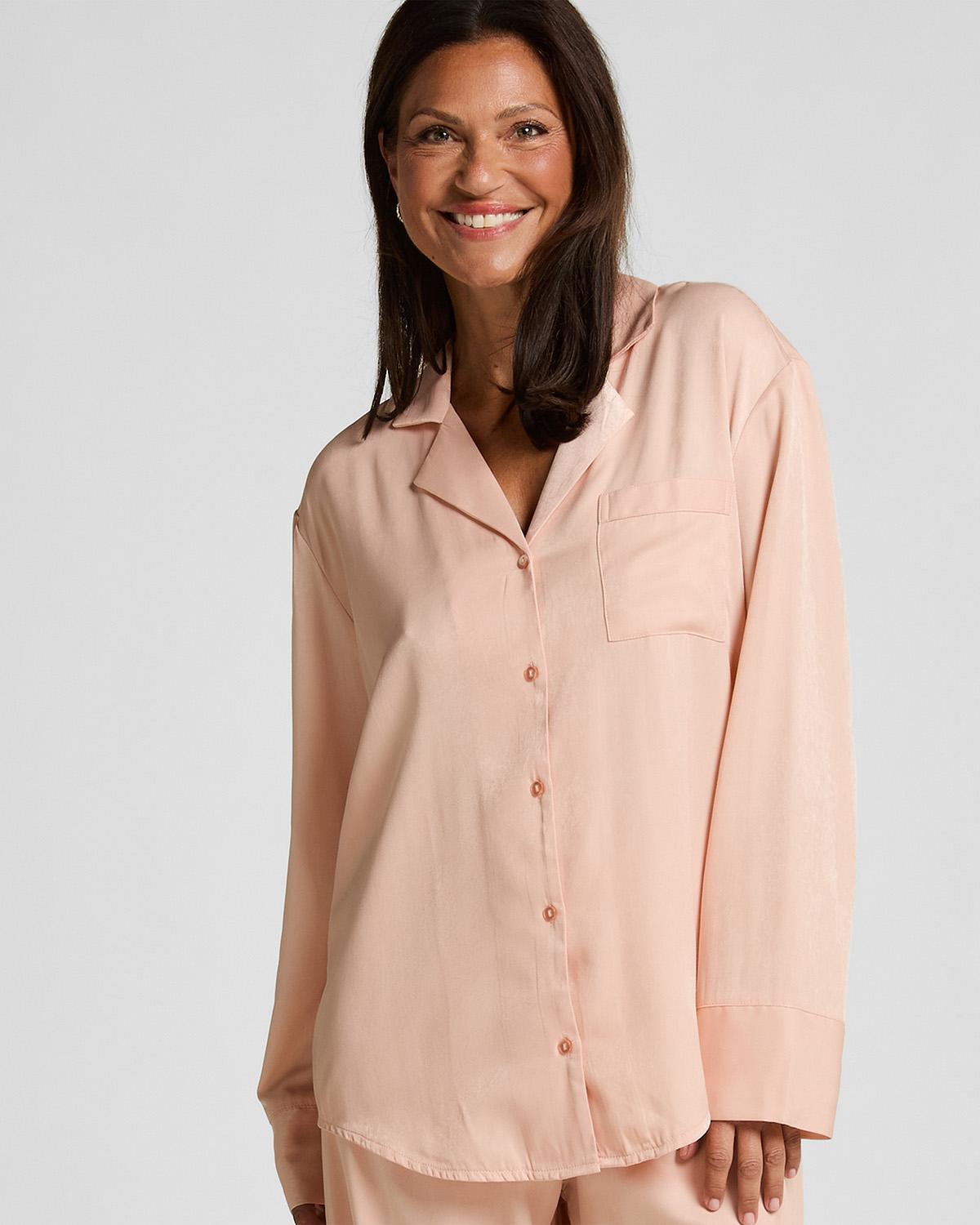 Ayla Satin Long-Sleeved Jacket