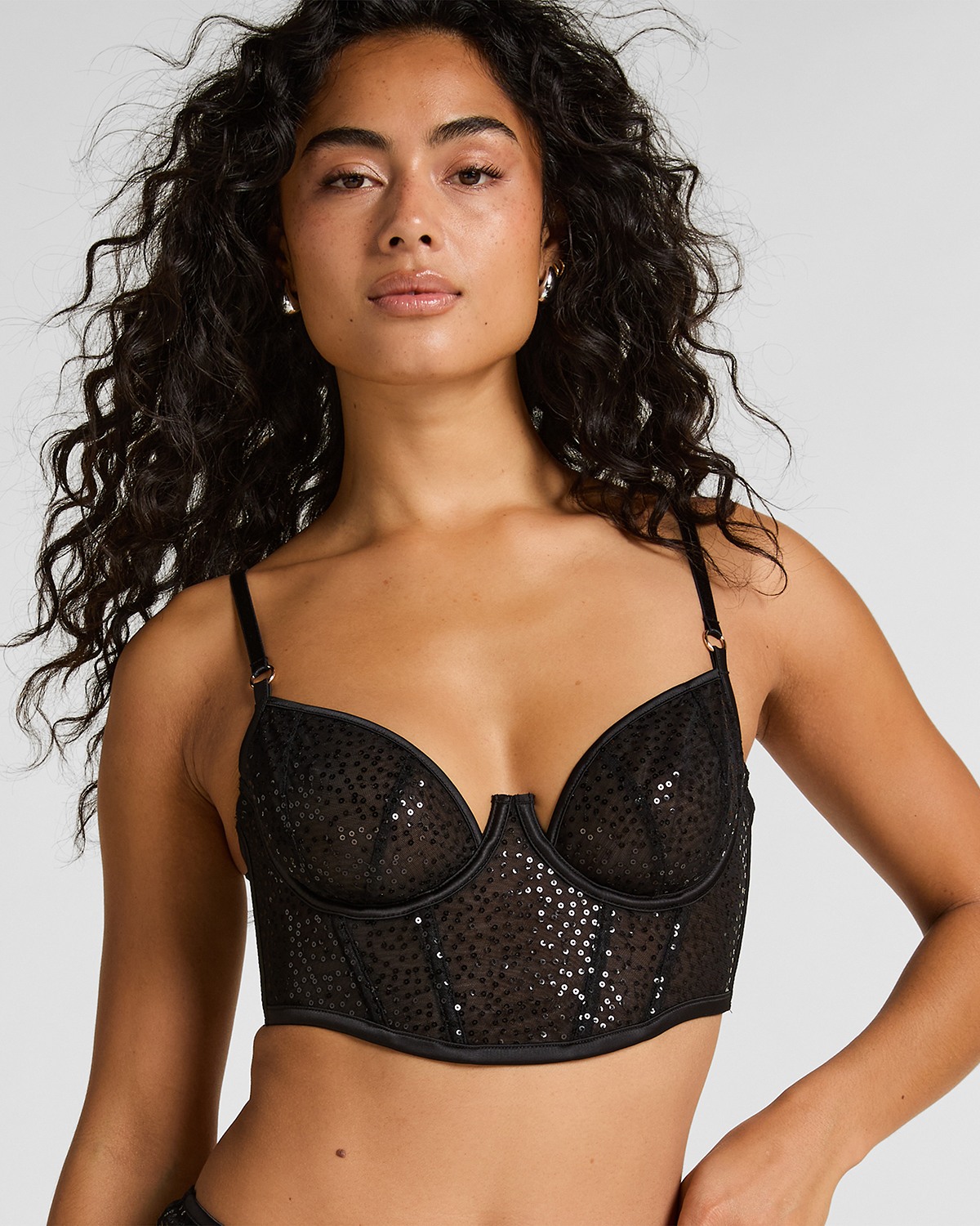 Elle Non-Padded Underwired Longline Bra
