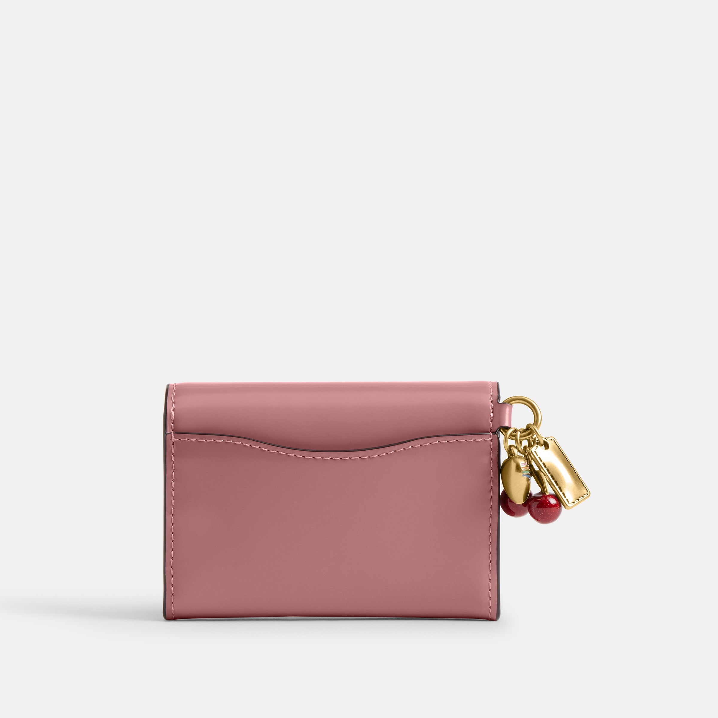 Essential Flap Card Case With Charms