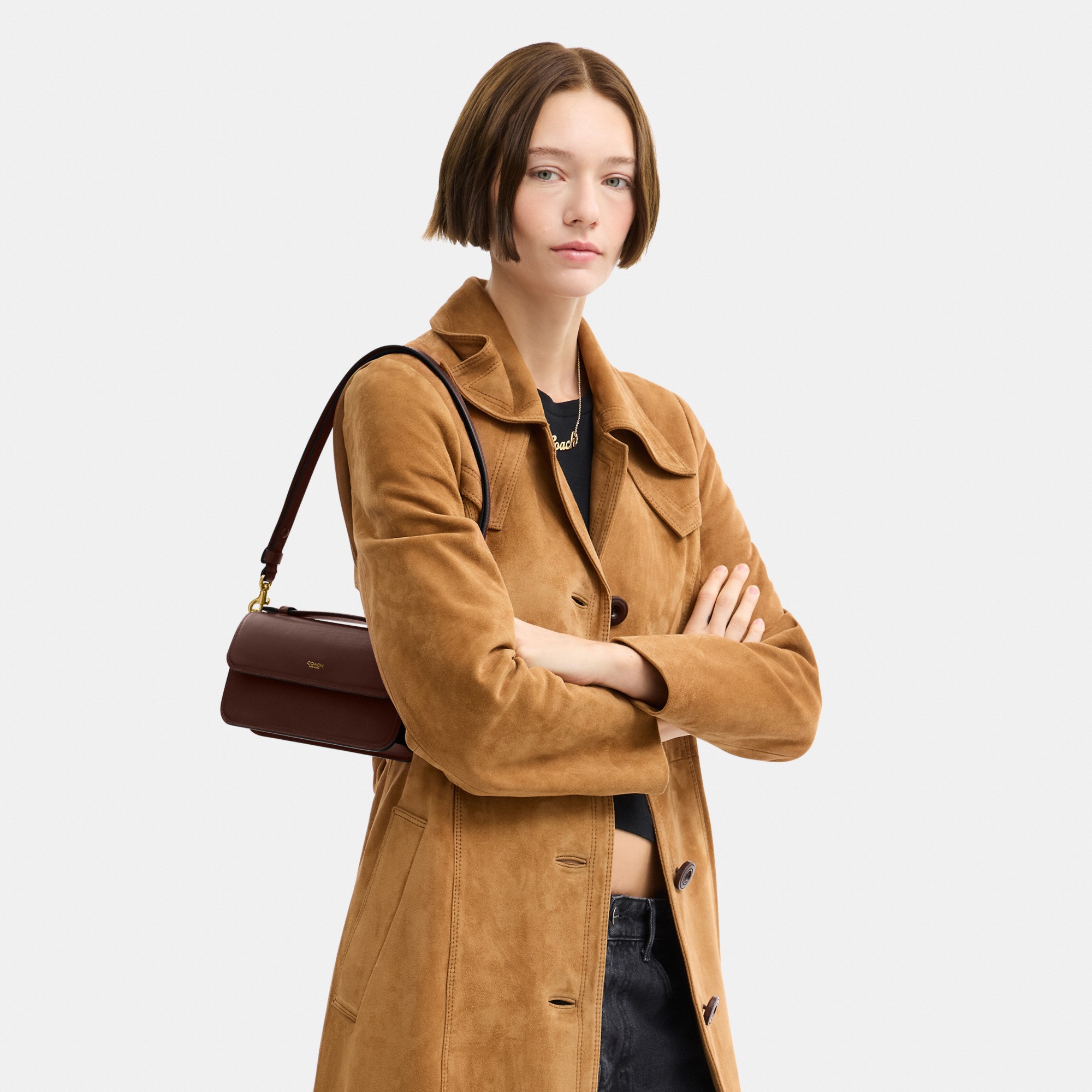 New York Elora Top Handle Crossbody Bag