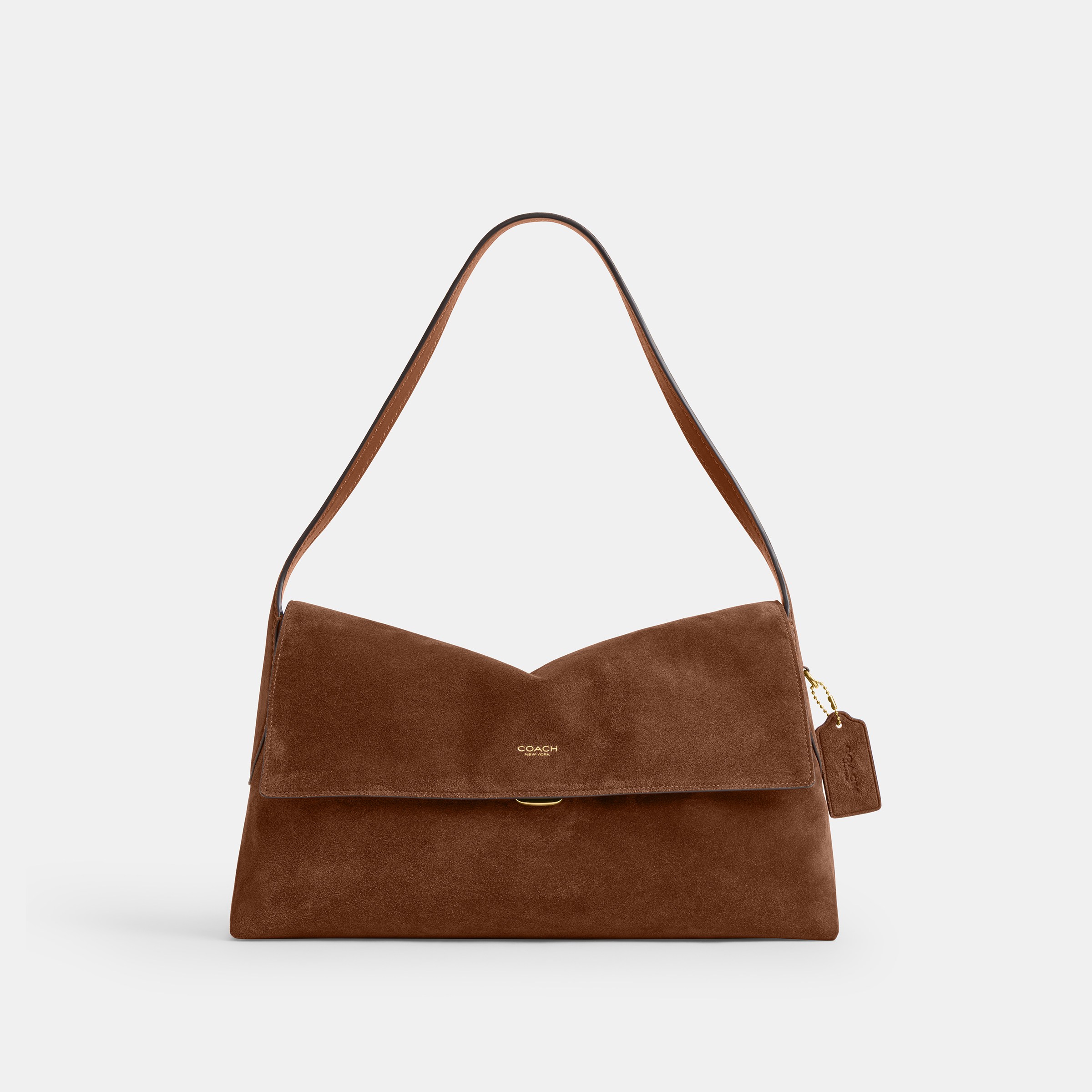 Suede Chelsea Shoulder Bag 36