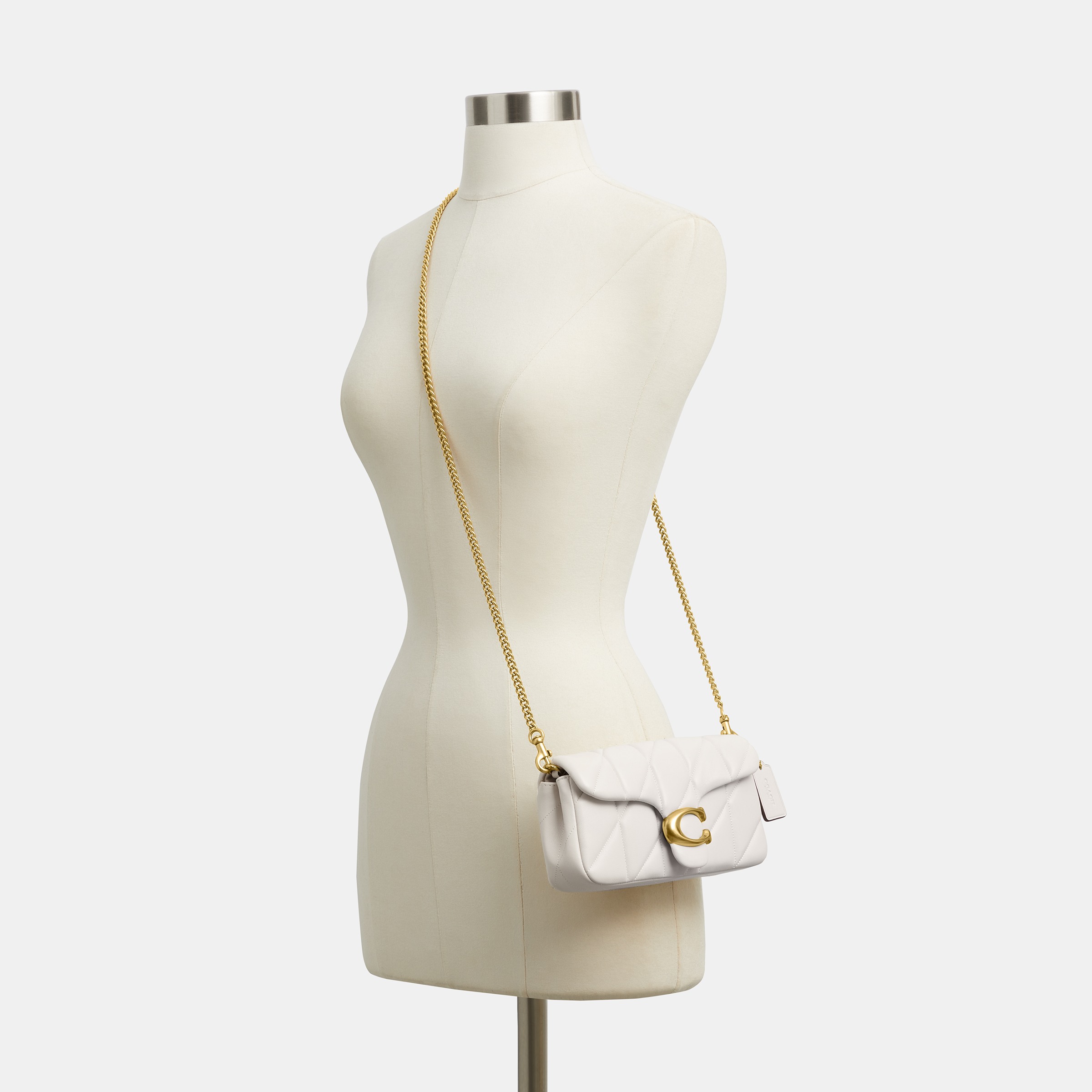 Tabby Chain Crossbody Bag 19 With Quilting