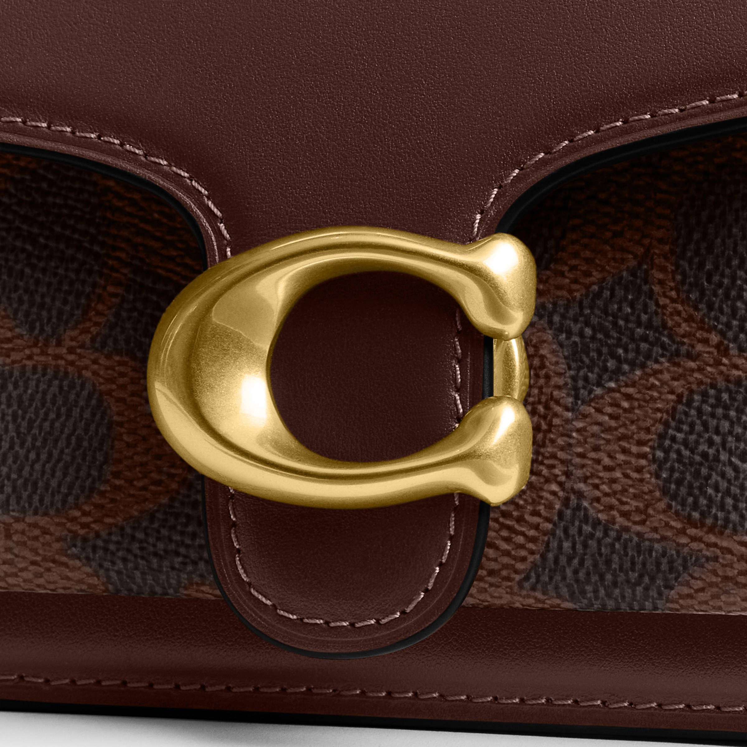 Coated Canvas Signature Tabby Chain Crossbody 19