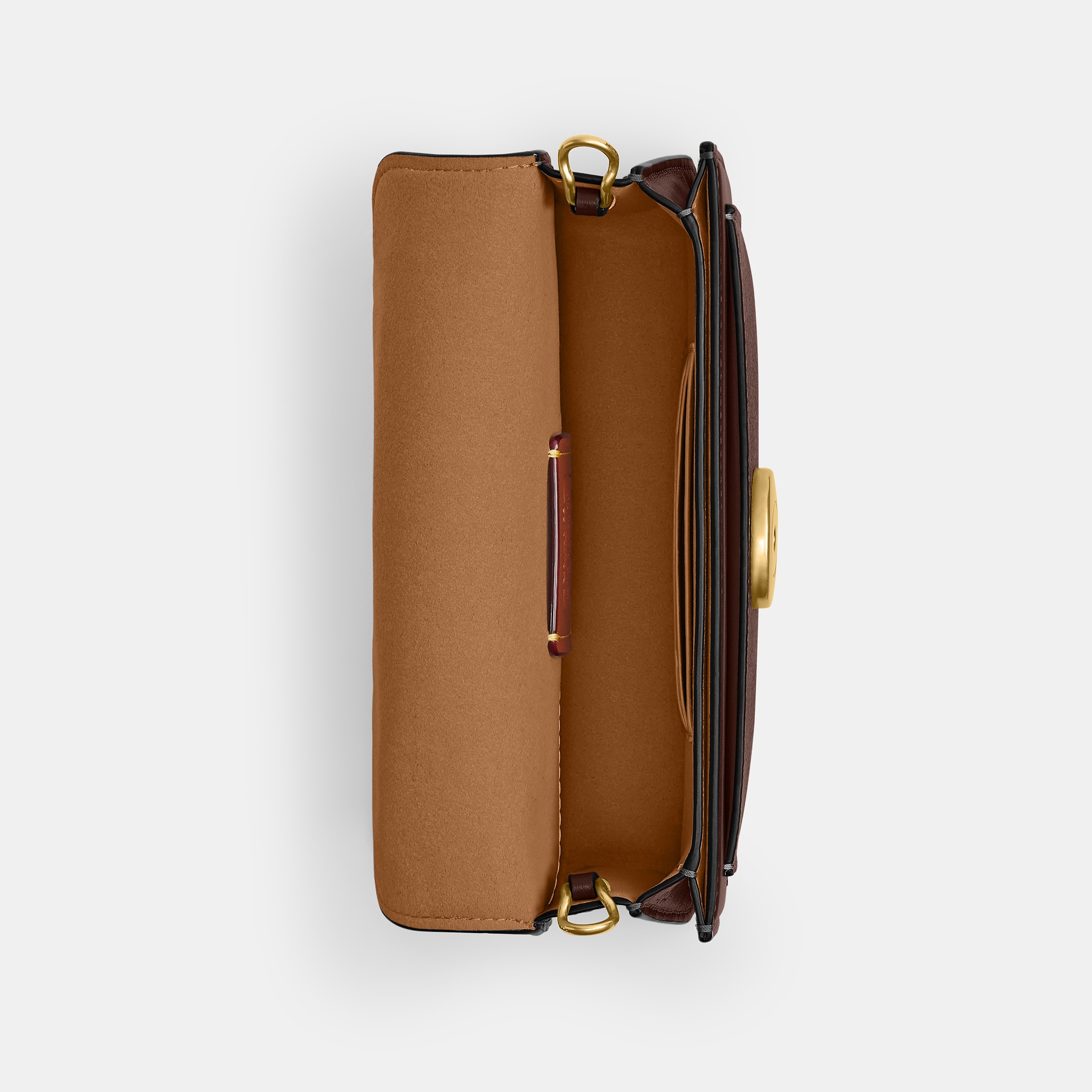 Coated Canvas Signature Tabby Chain Crossbody 19