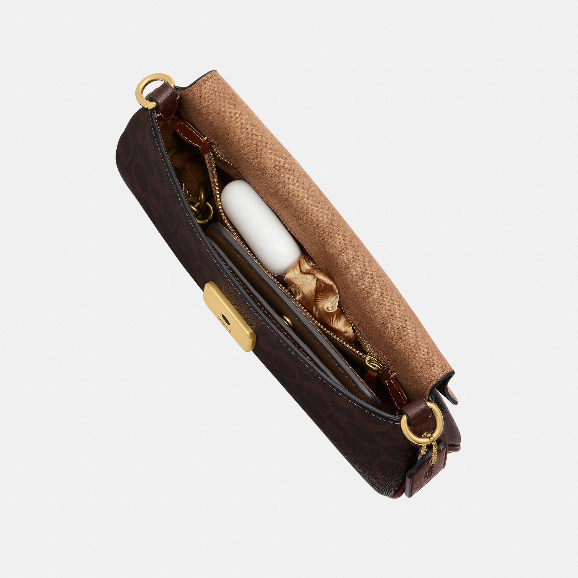 Jet Shoulder Bag In Signature Canvas