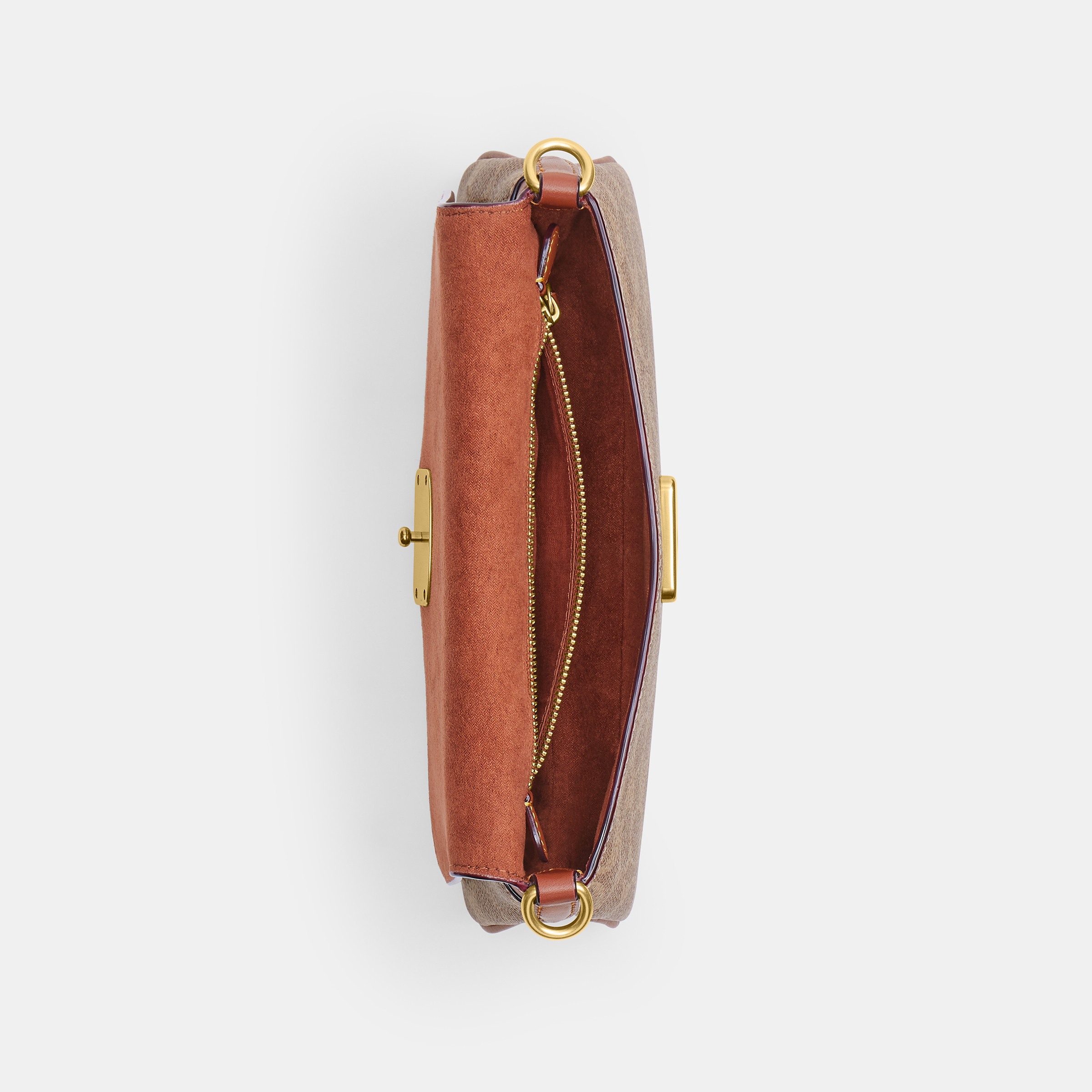 Jet Shoulder Bag In Signature Canvas