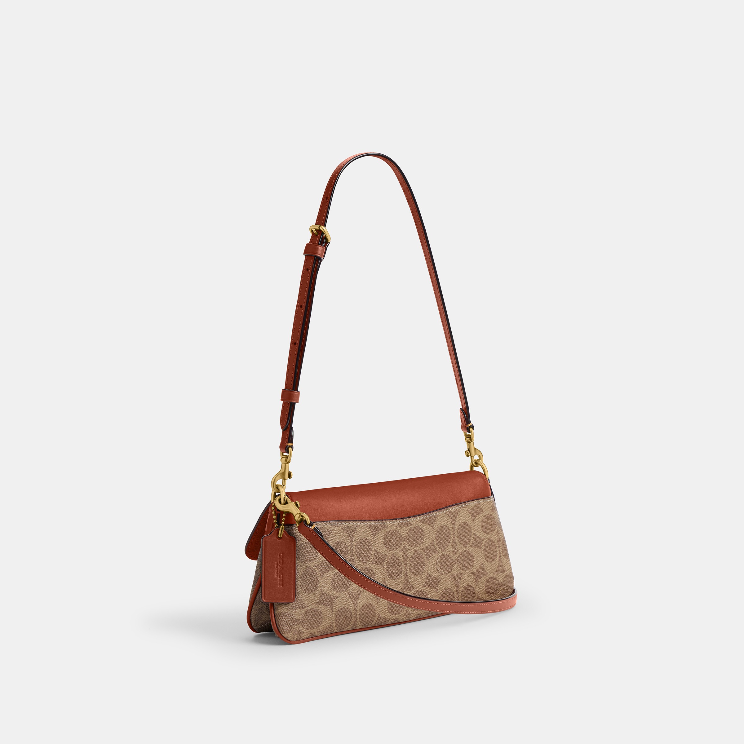Jet Shoulder Bag In Signature Canvas
