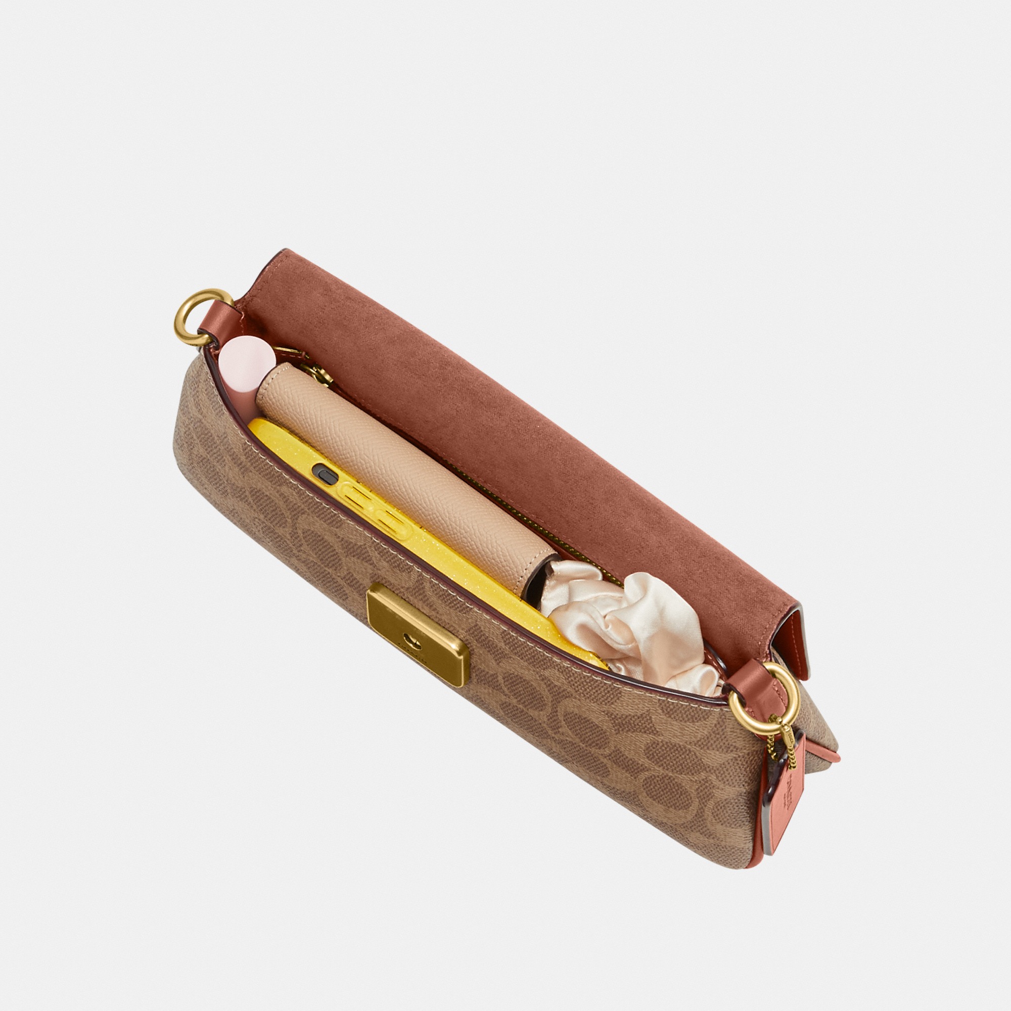 Jet Shoulder Bag In Signature Canvas