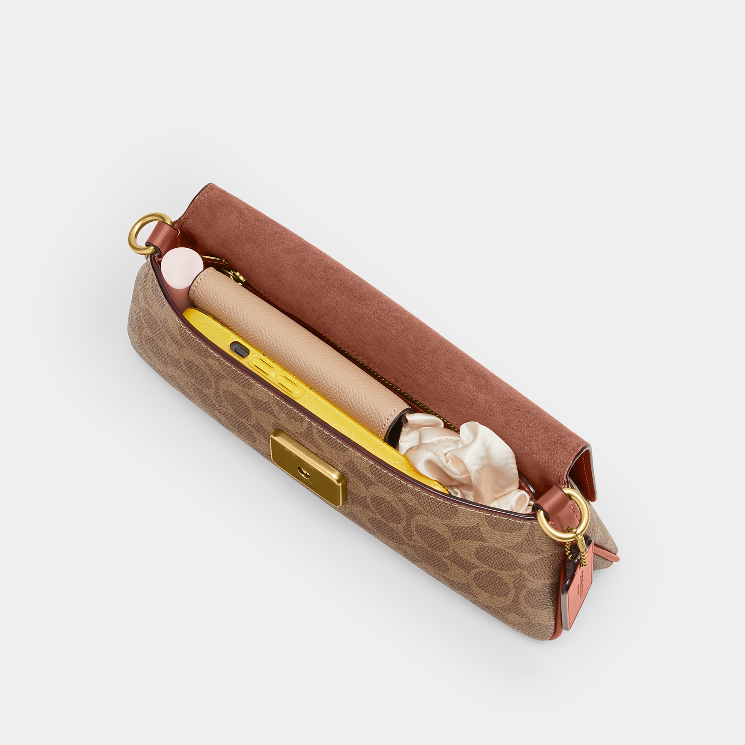 Jet Shoulder Bag In Signature Canvas
