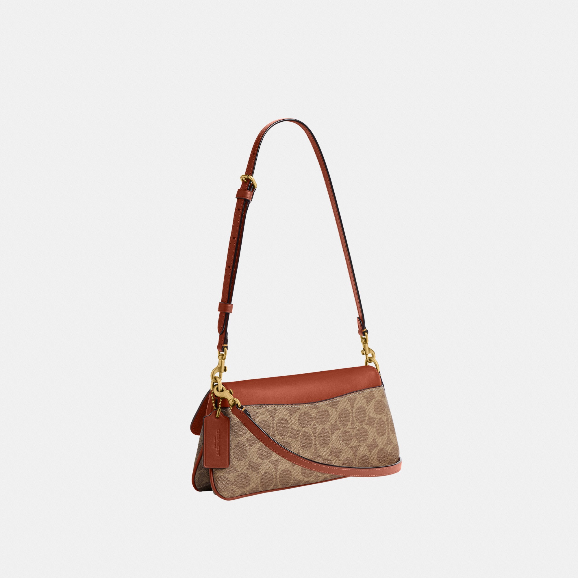 Jet Shoulder Bag In Signature Canvas