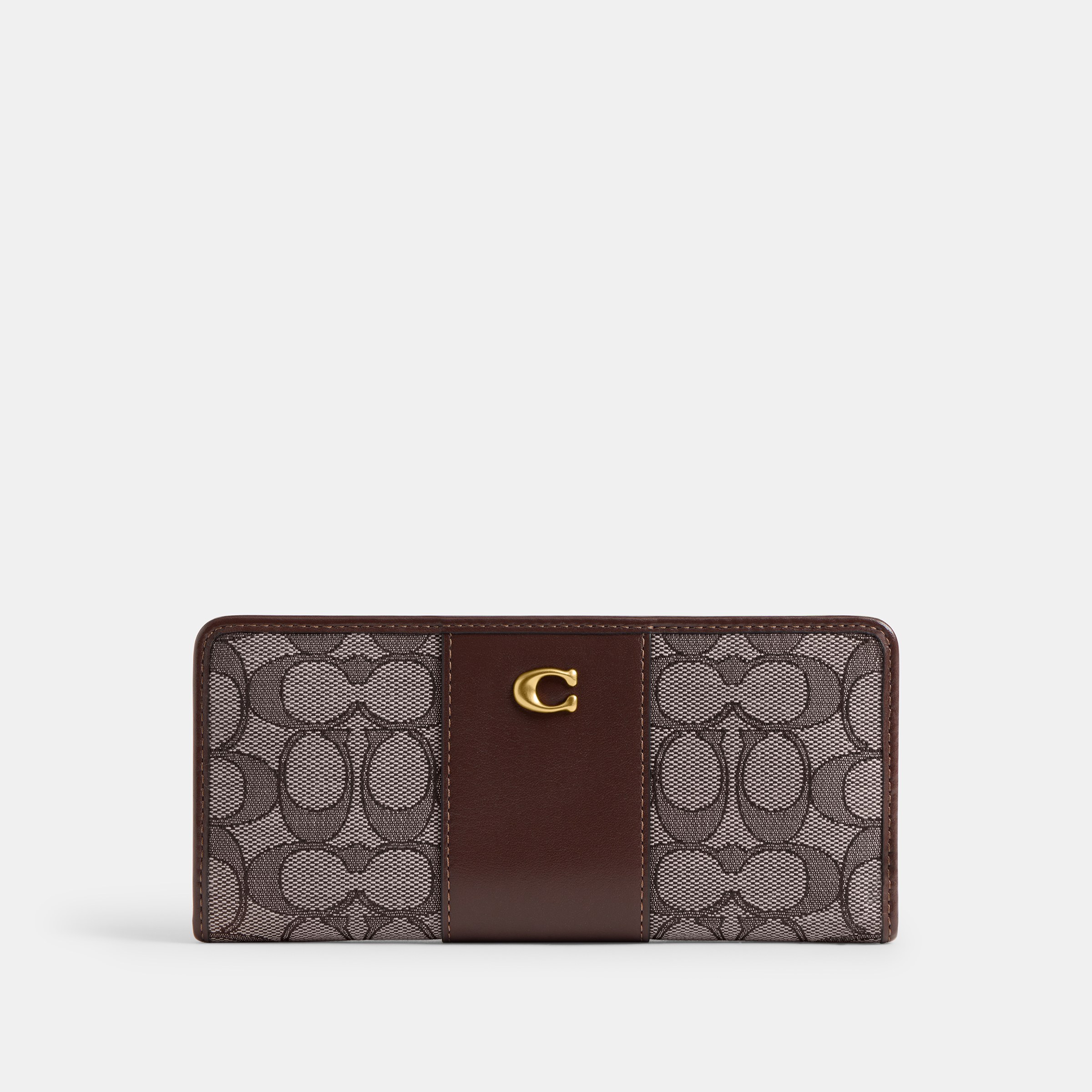 Essential Slim Wallet In Signature Jacquard