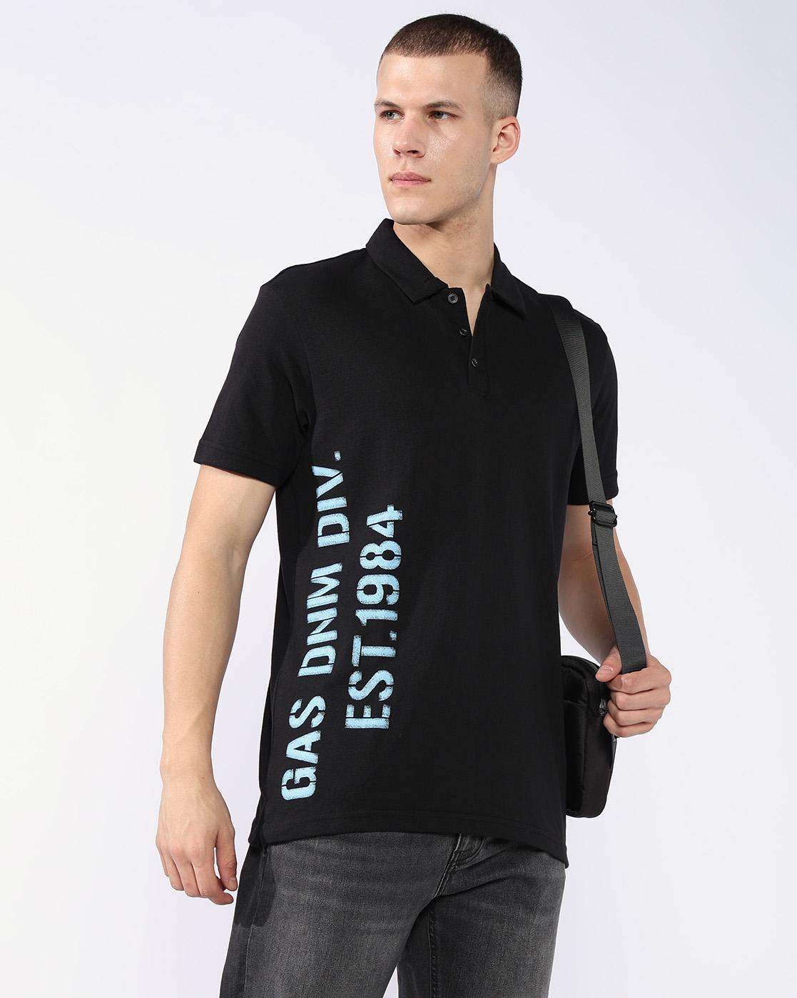 GAS | Regular Fit Polo with Signature Branding