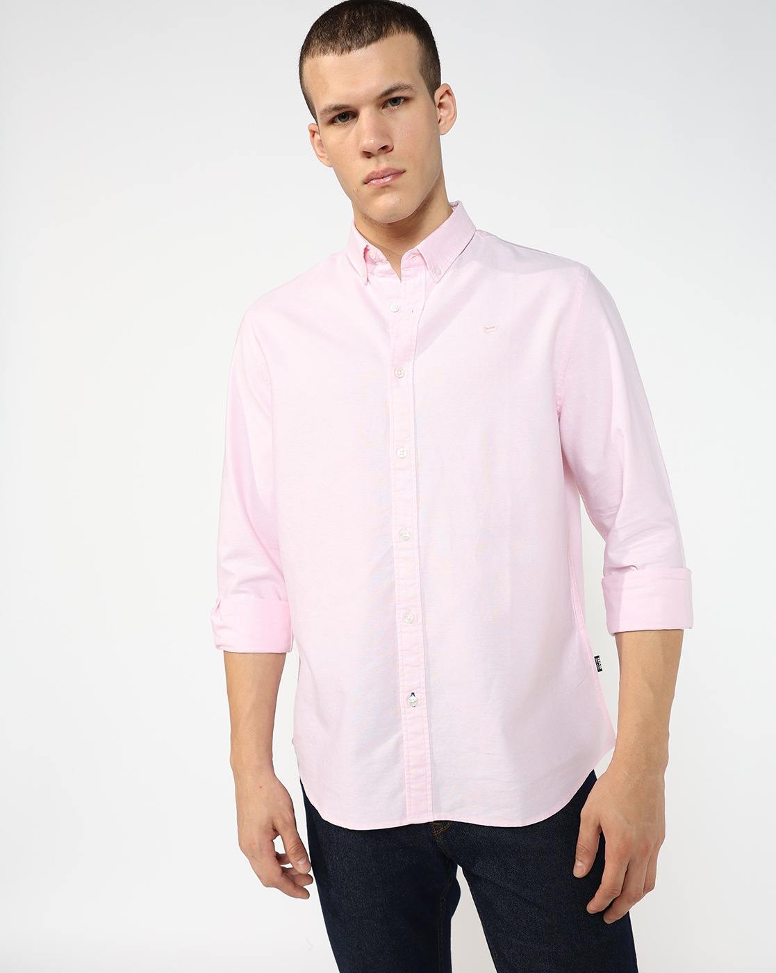 GAS | Regular Fit Cotton Shirt with Milano Heritage Branding