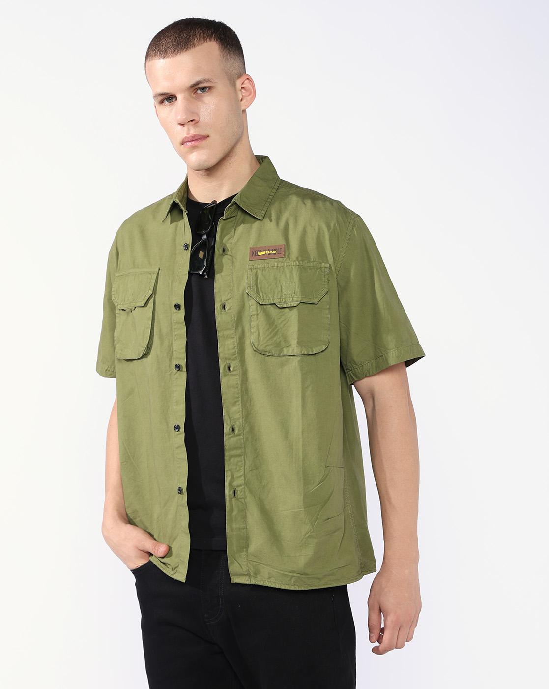 GAS | Boxy Fit Shirt with Signature Branding