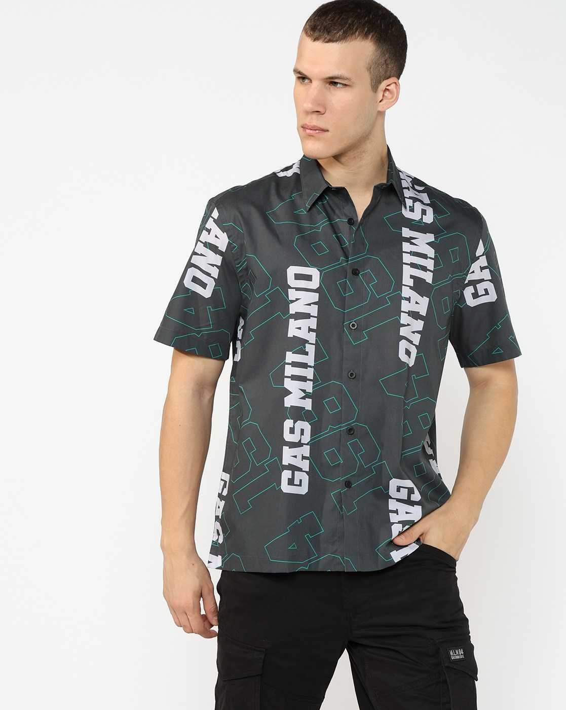 GAS | Boxy Fit Shirt with Milano Heritage Branding