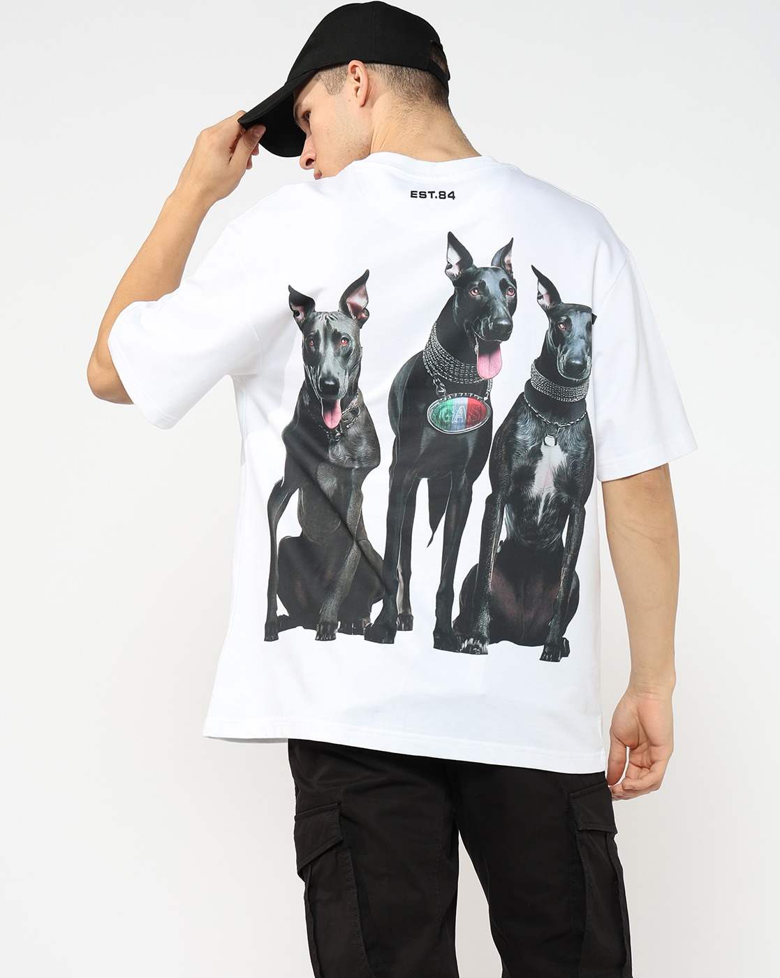GAS | Boxy Fit Crewneck T-Shirt with Signature Branding