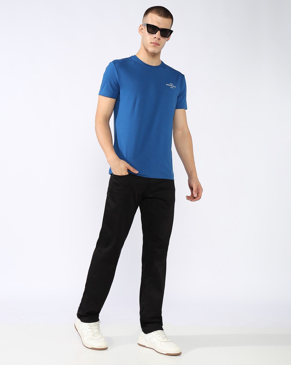 GAS | Jaxon Straight Fit Mid Rise Black Stay Black Jeans