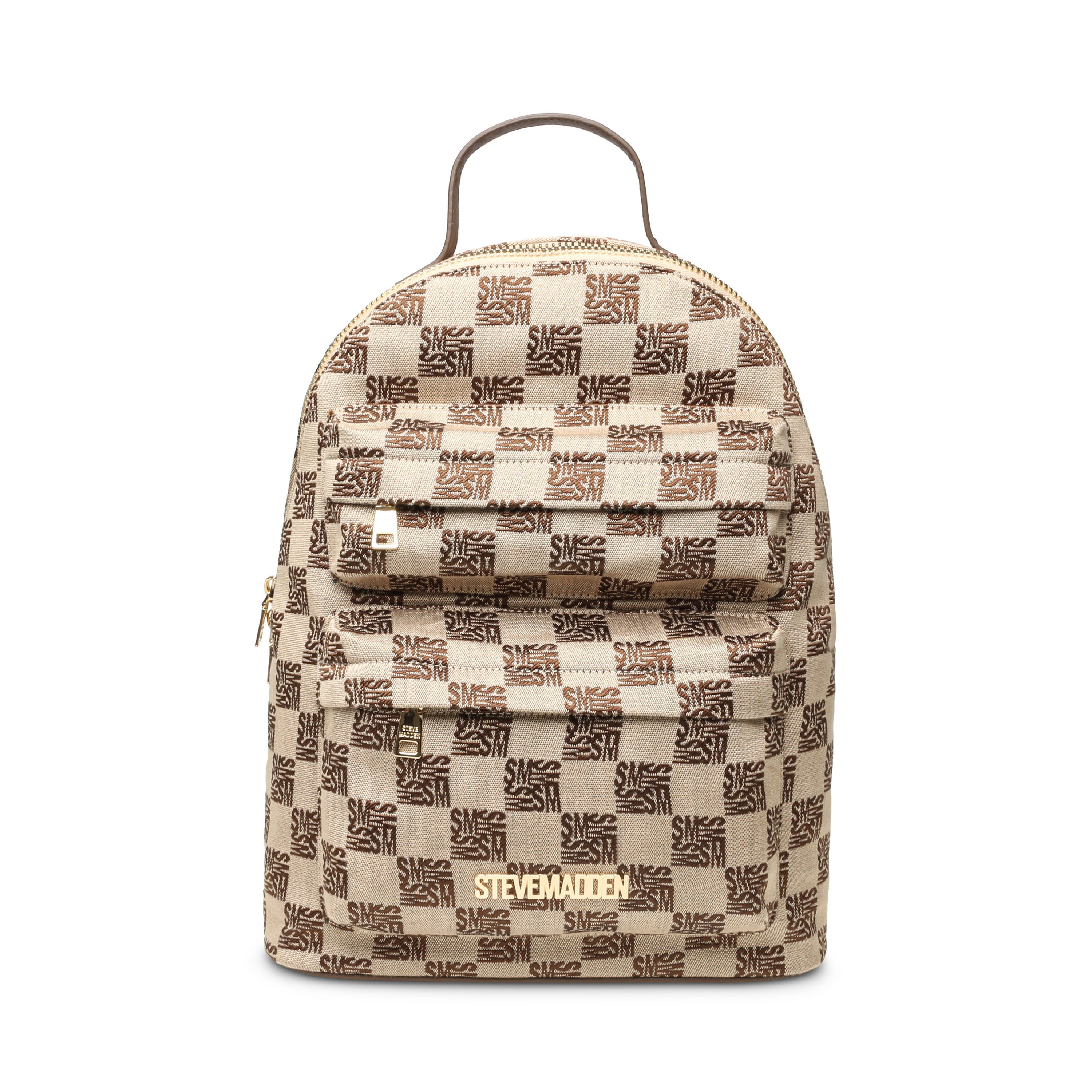 Blab Brown-Gold Backpacks