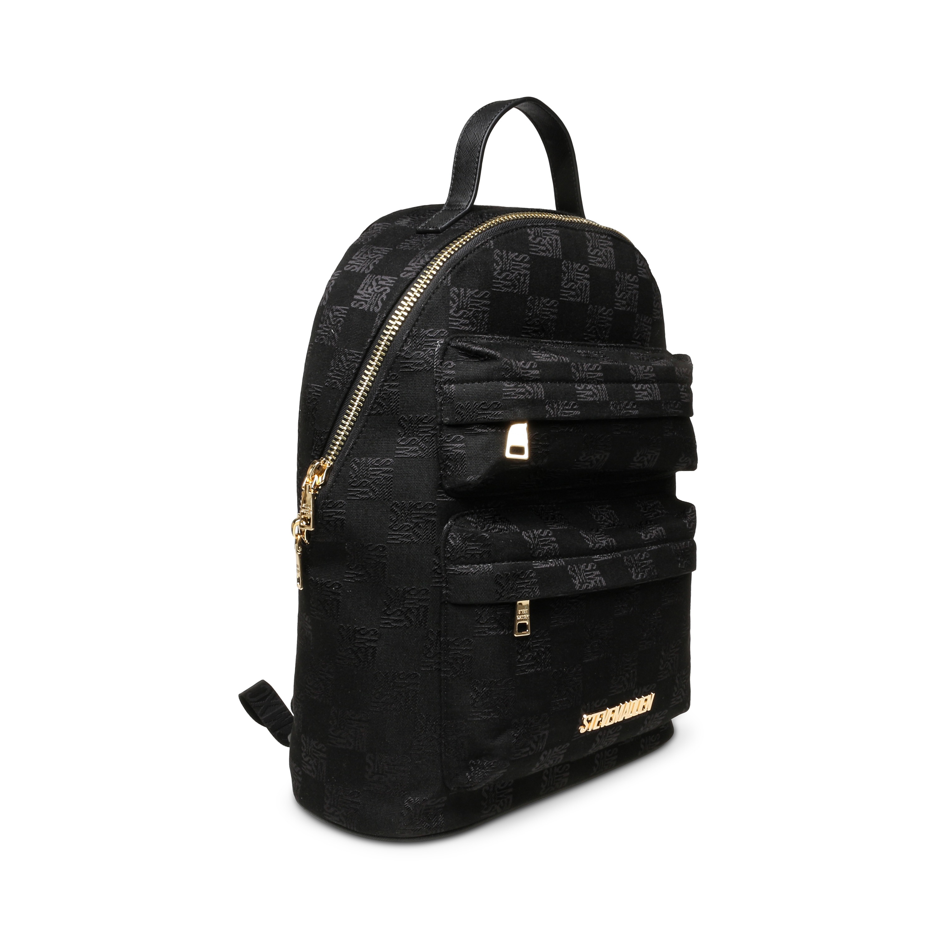 Blab Black-Gold Backpacks | Steve Madden display picture 2