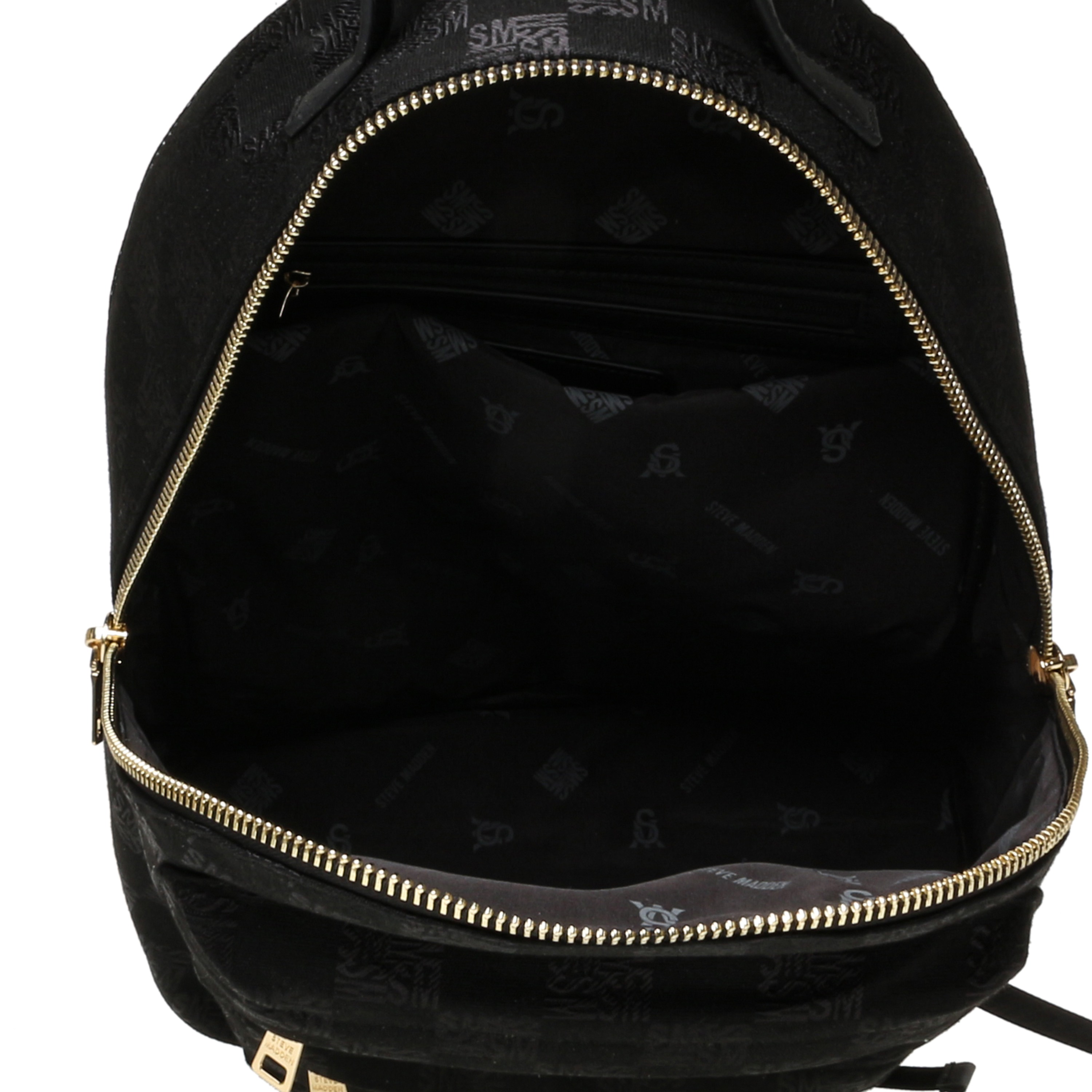 Blab Black-Gold Backpacks | Steve Madden display picture 1