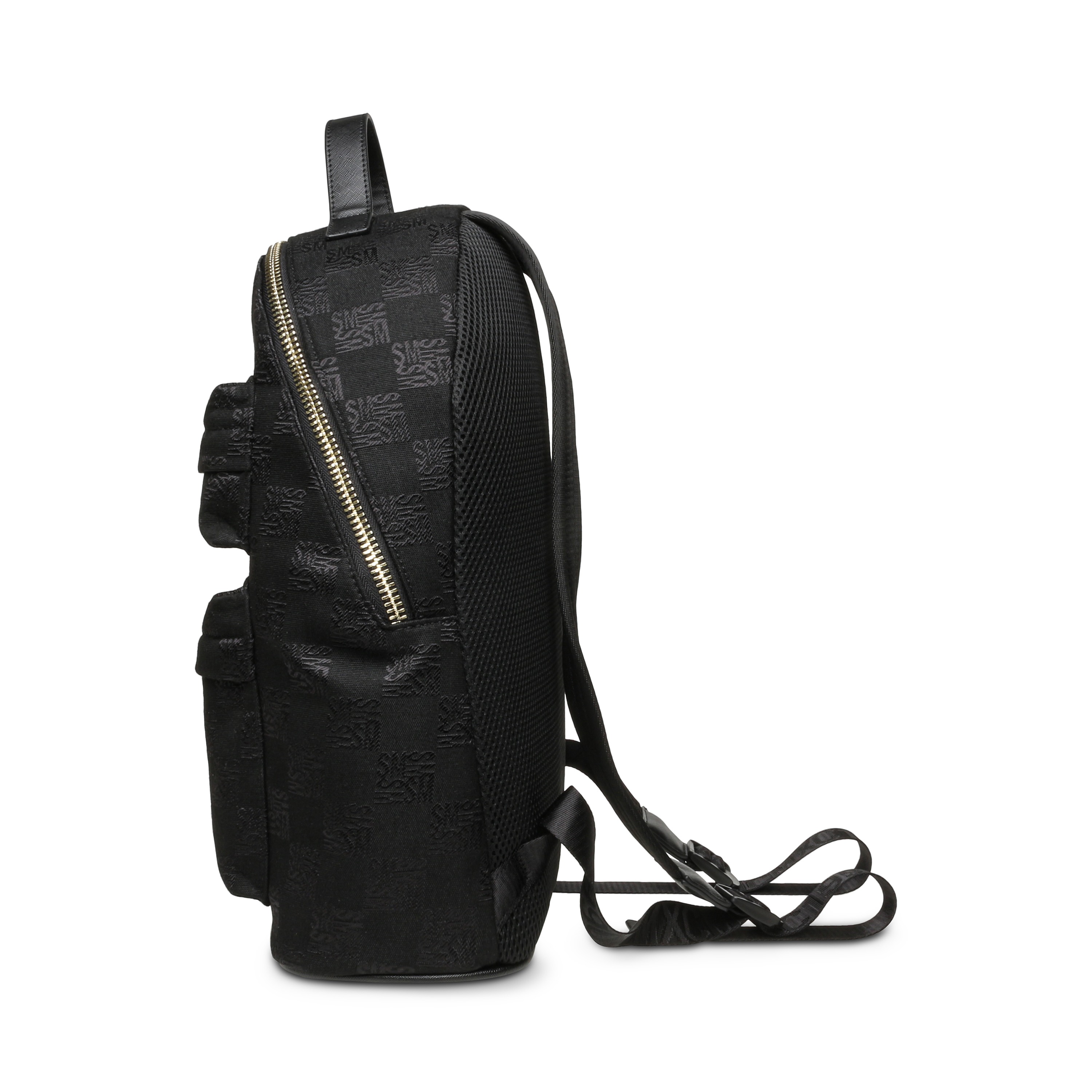 Blab Black-Gold Backpacks