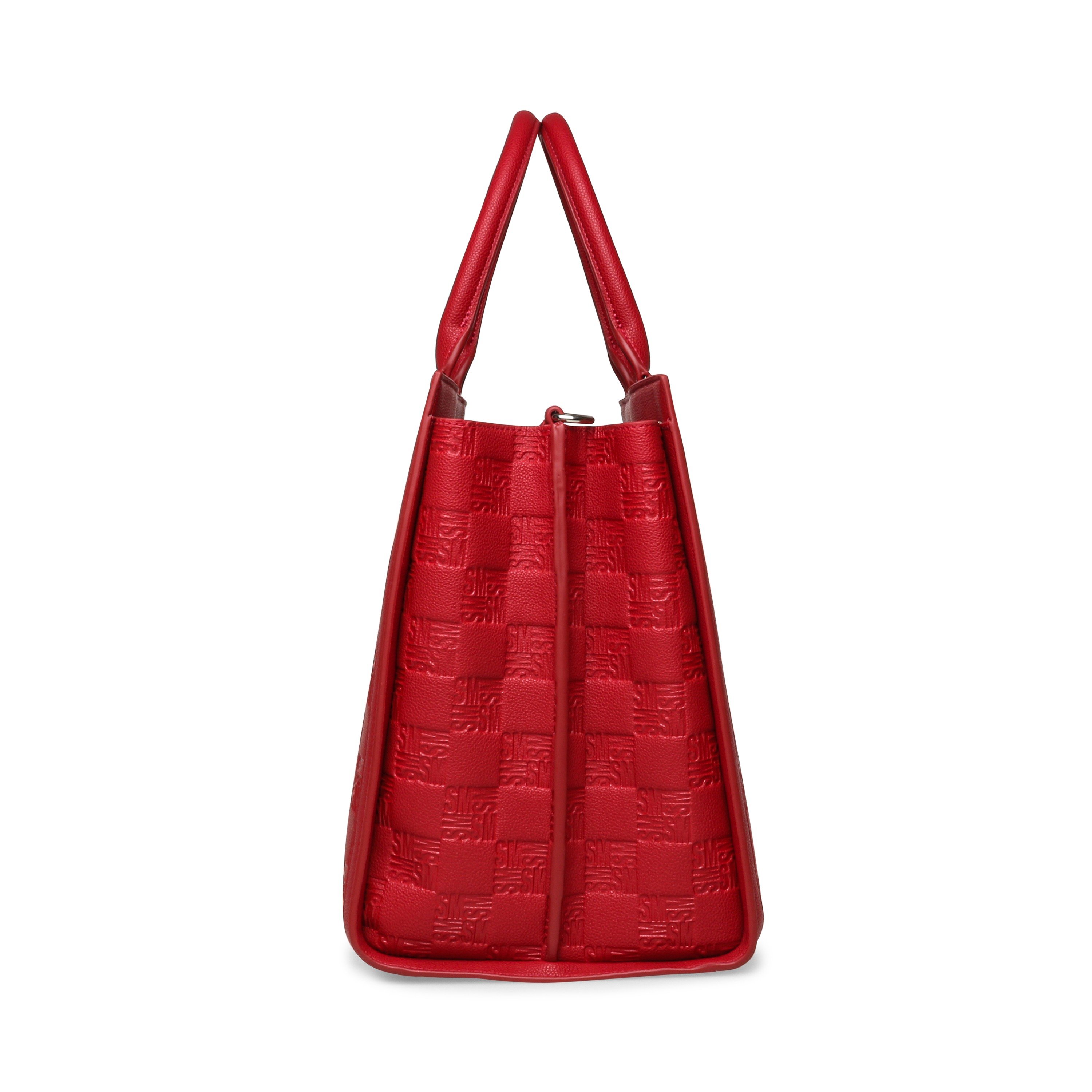 Bmanor-J Red-Silver Tote