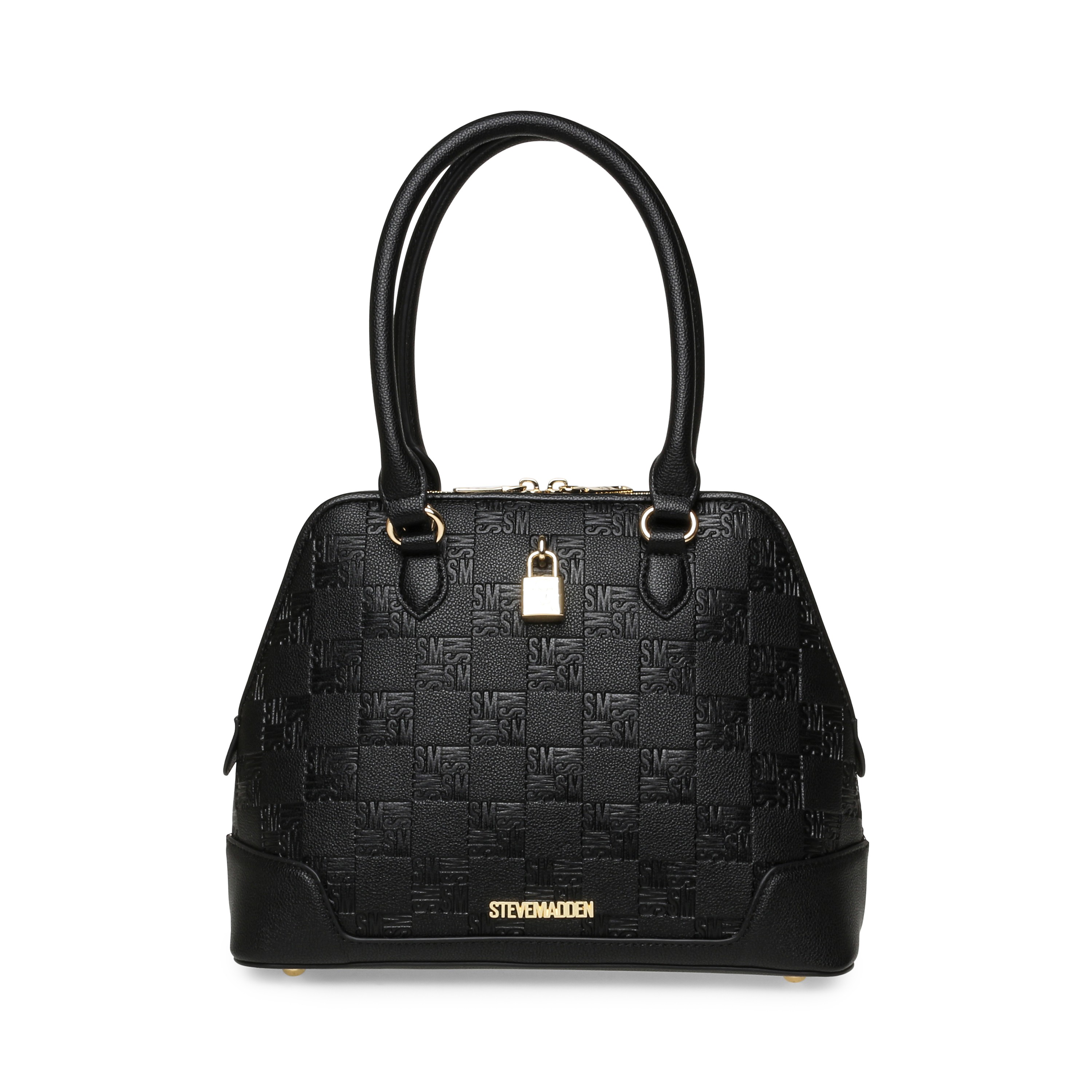 Bwish Black-Gold Satchel