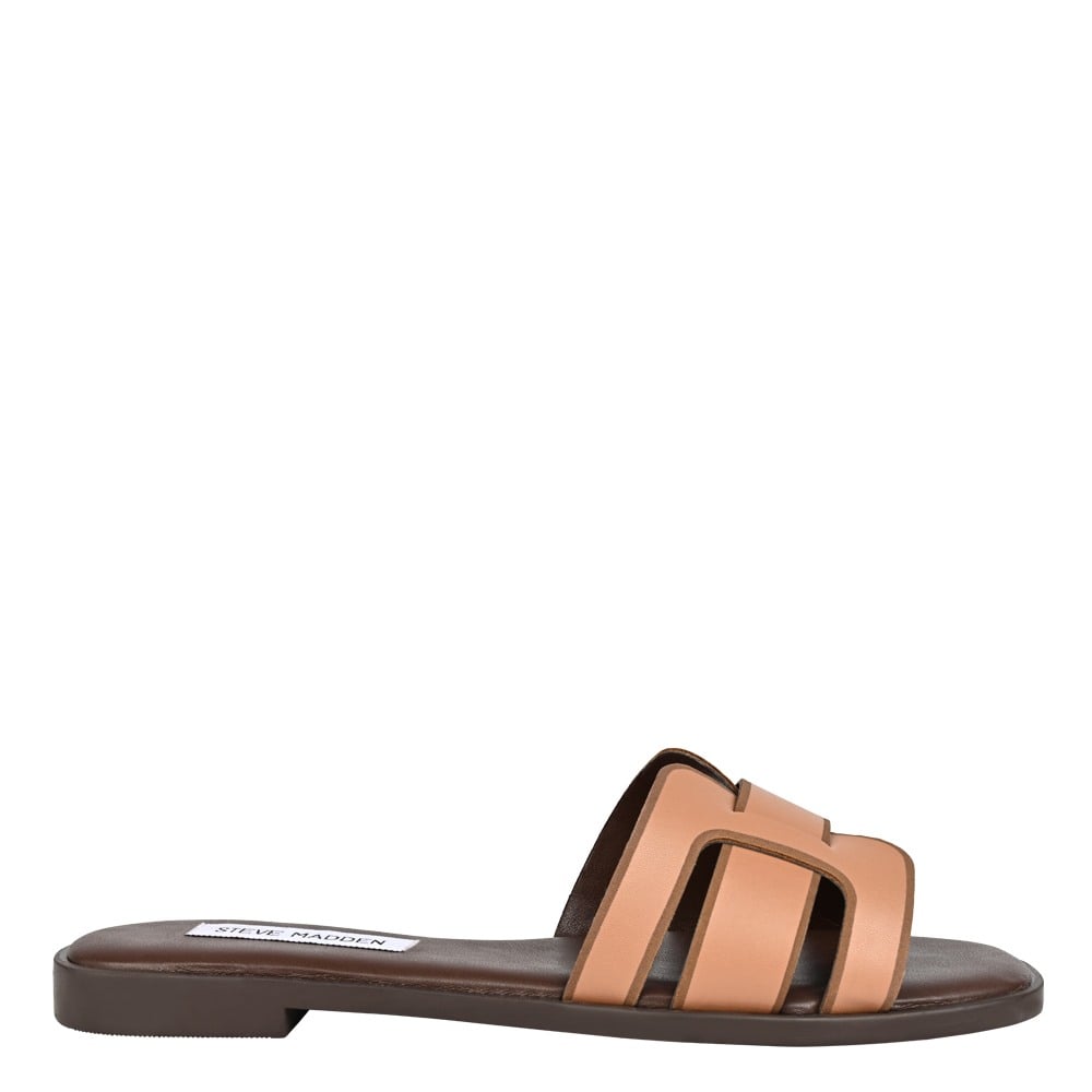 Solene Brown/Tan Flats