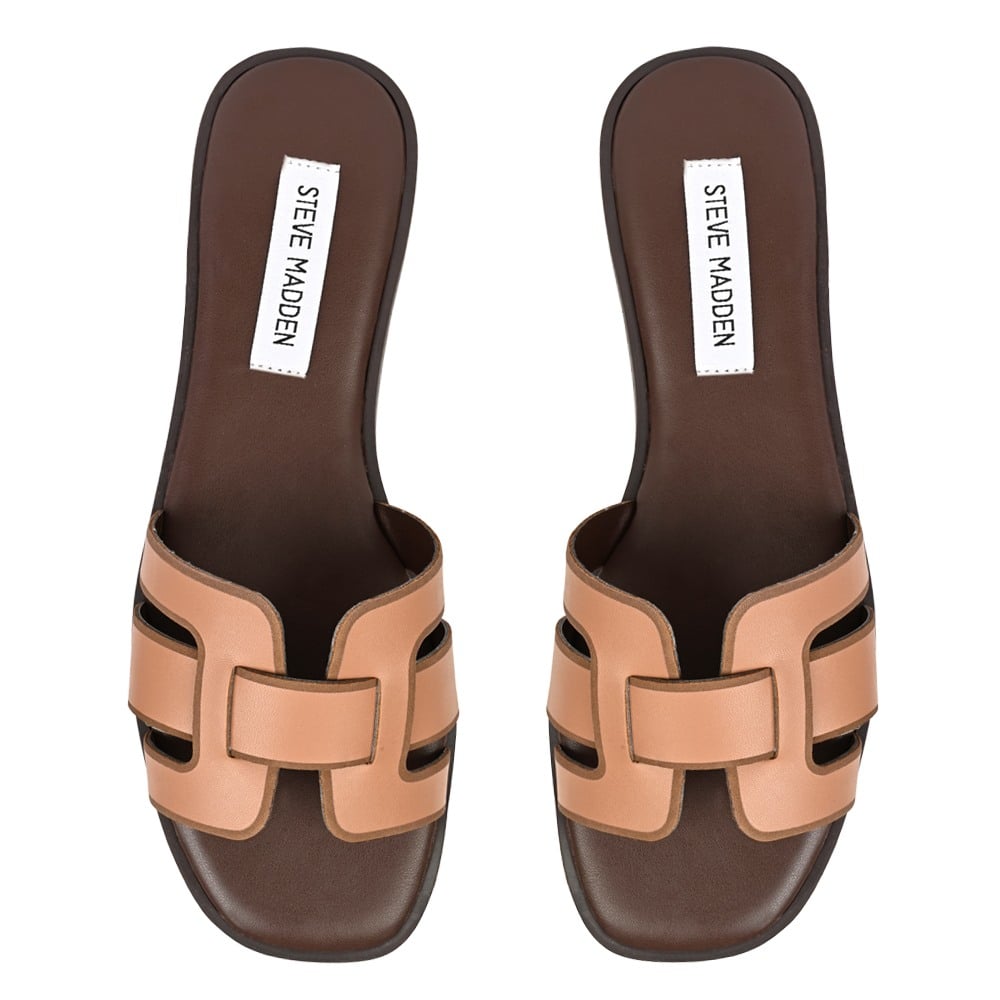 Solene Brown/Tan Flats