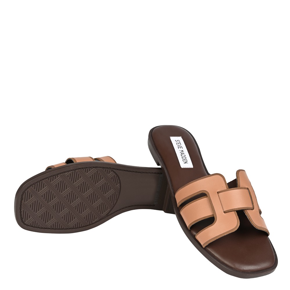 Solene Brown/Tan Flats