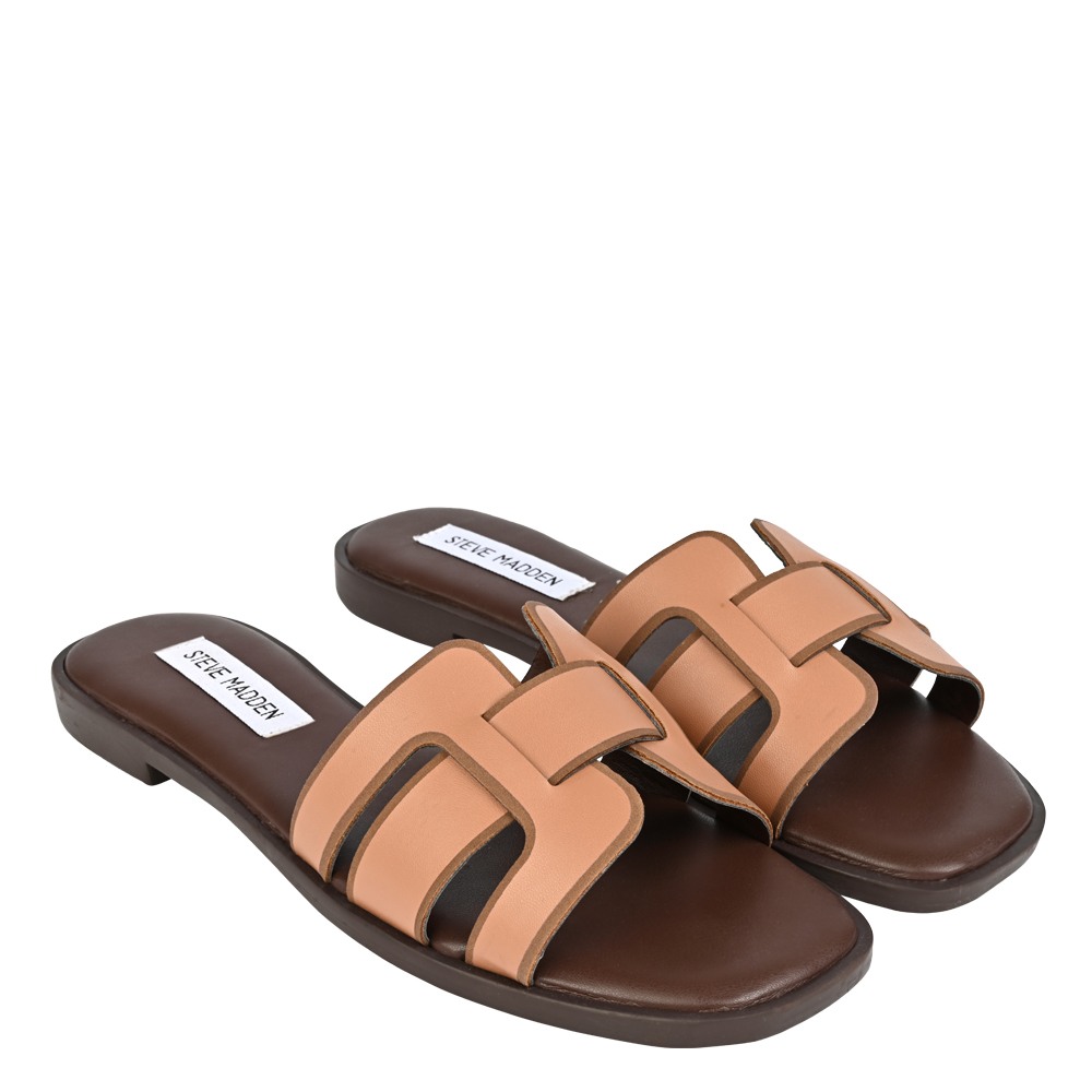 Solene Brown/Tan Flats