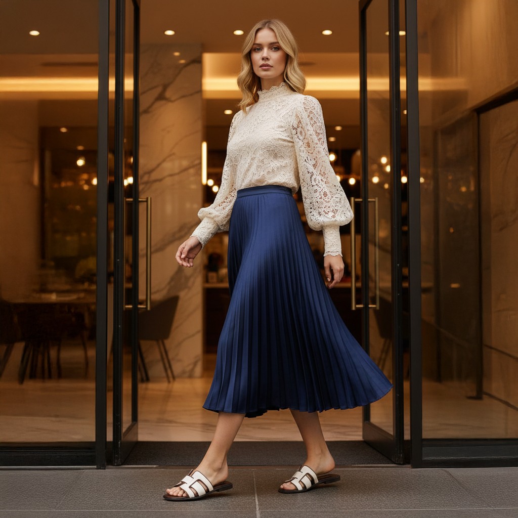 Solene Brown/Bone Flats