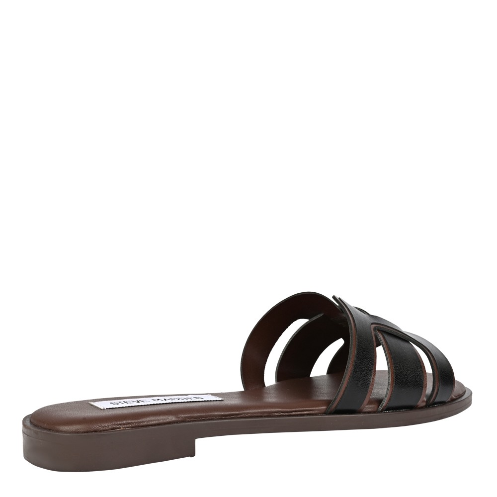 Solene Black/Brown Flats