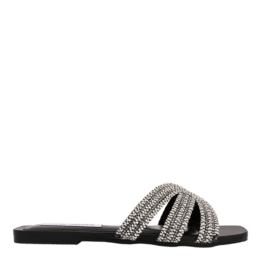 Alise Black Multi Flats