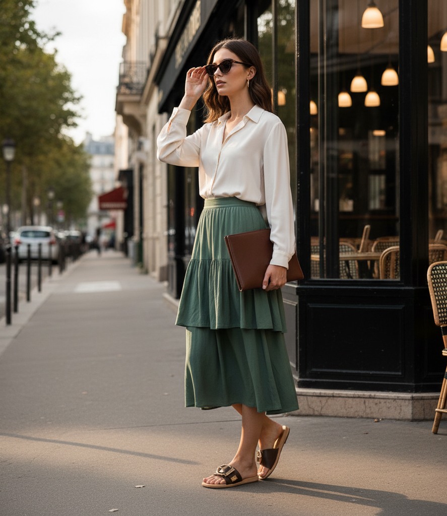 Nyssa Chocolate Flats