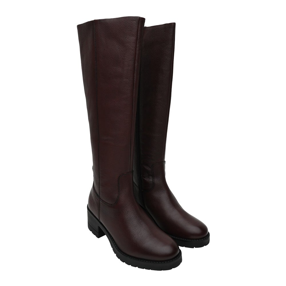 Mireva Burgundy  Boots