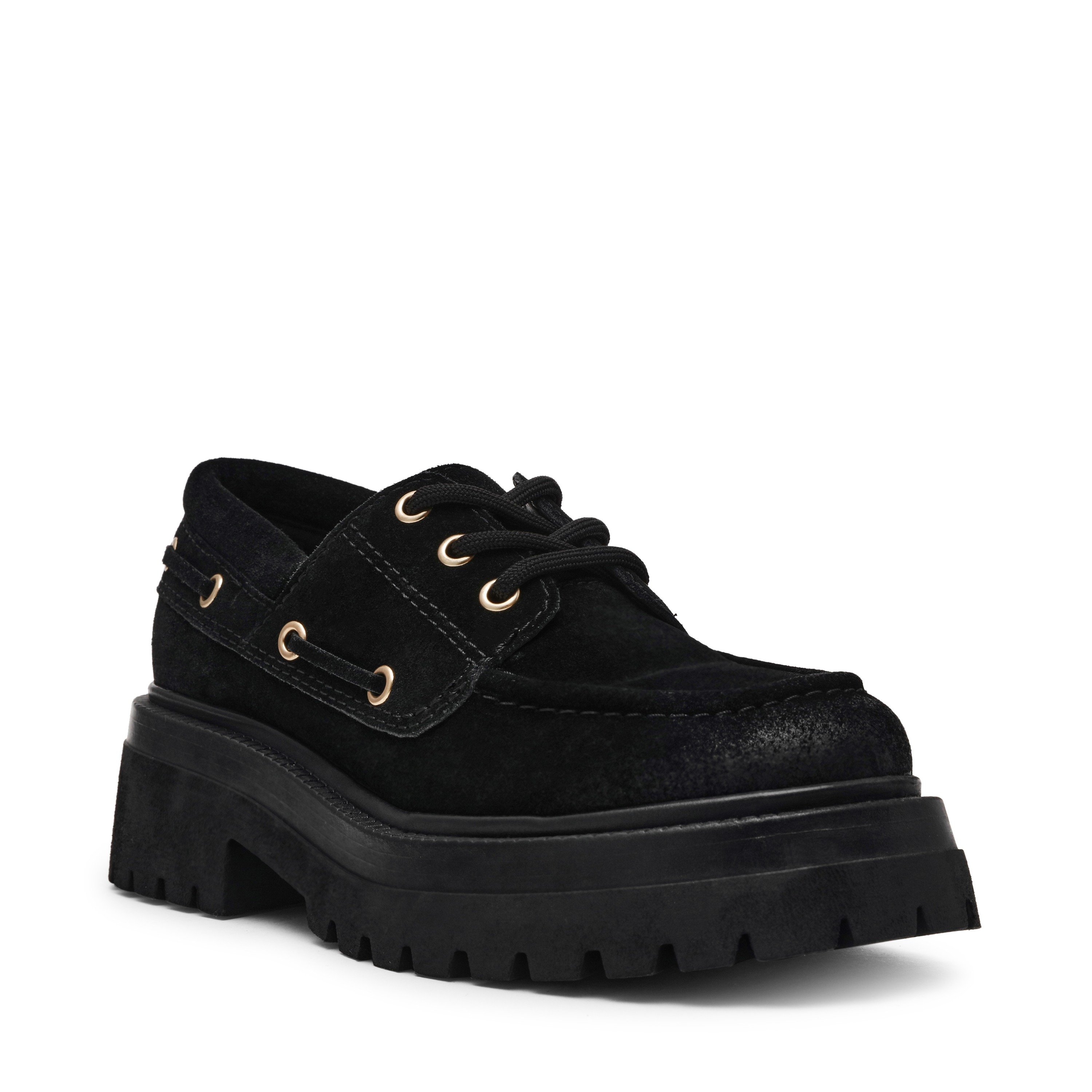 Detroit-In Black Suede Boots
