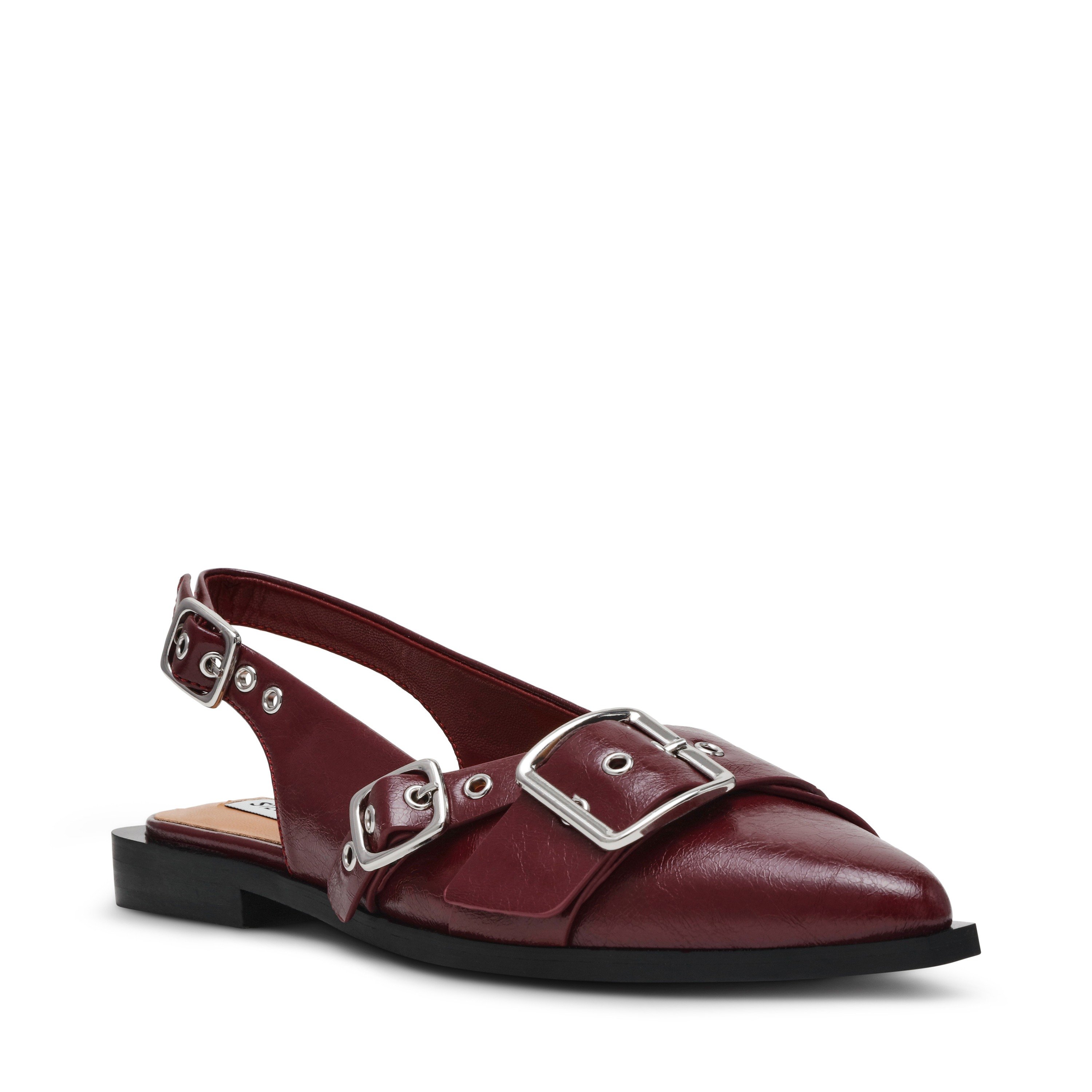 Grezly-In Dark Cherry Flats