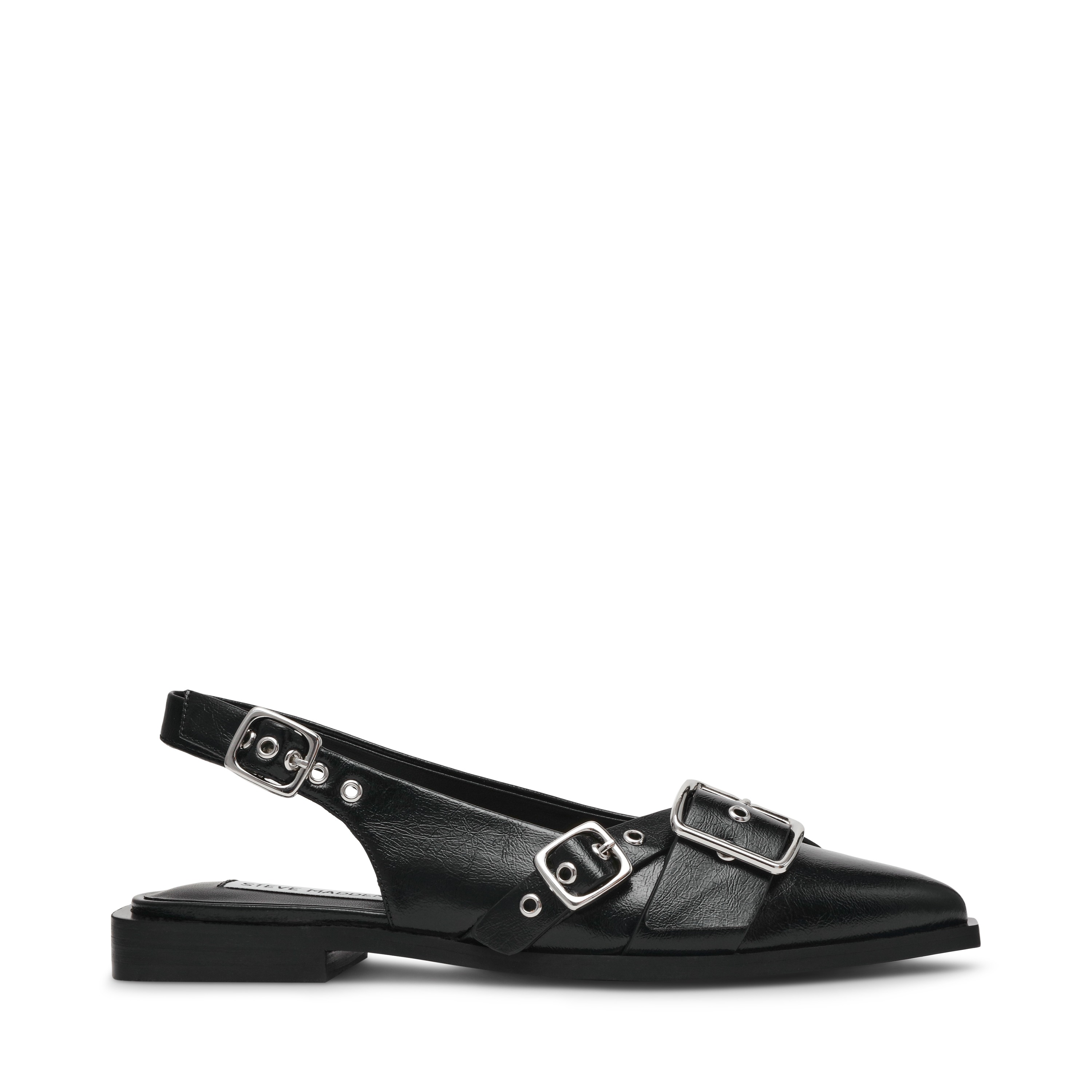 Grezly-In Black Flats