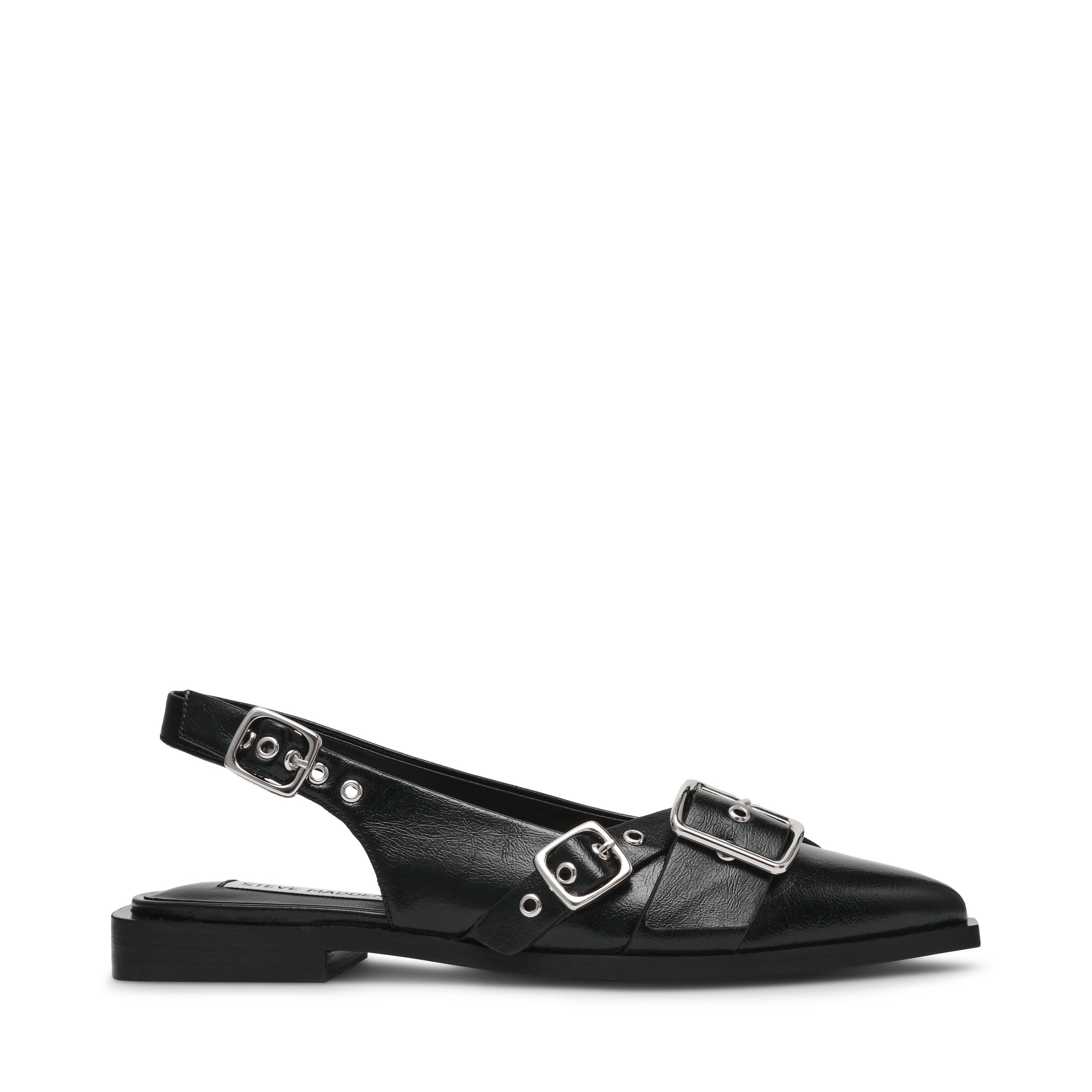 Grezly-In Black Flats