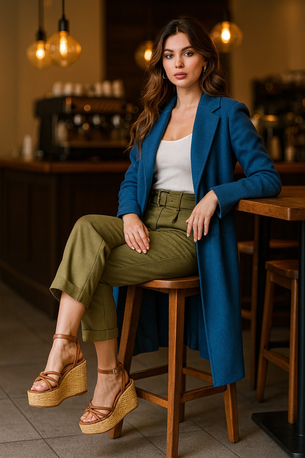 Jeyla-In Dark Mauve Wedges