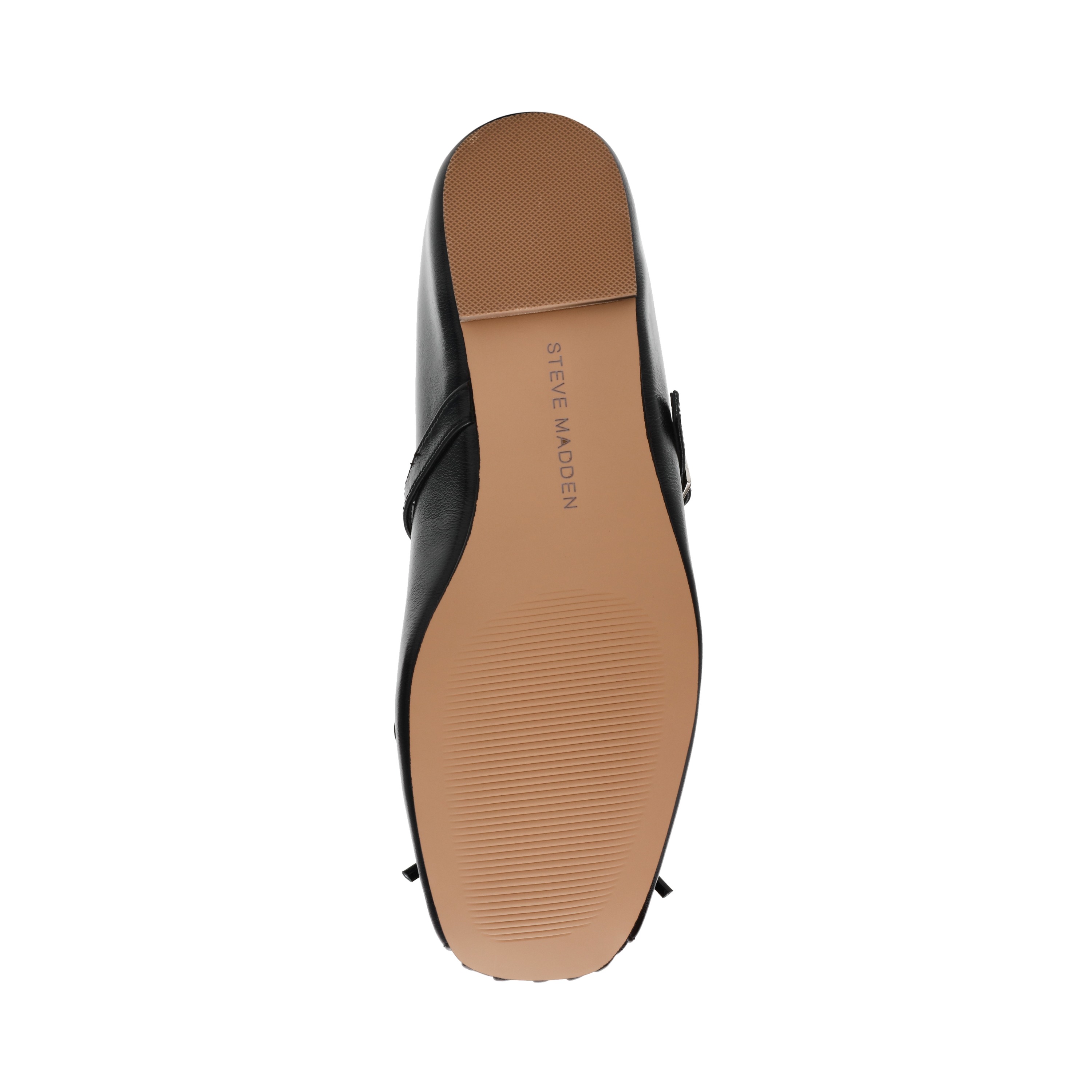 Leeta-In Black Leather Ballerinas