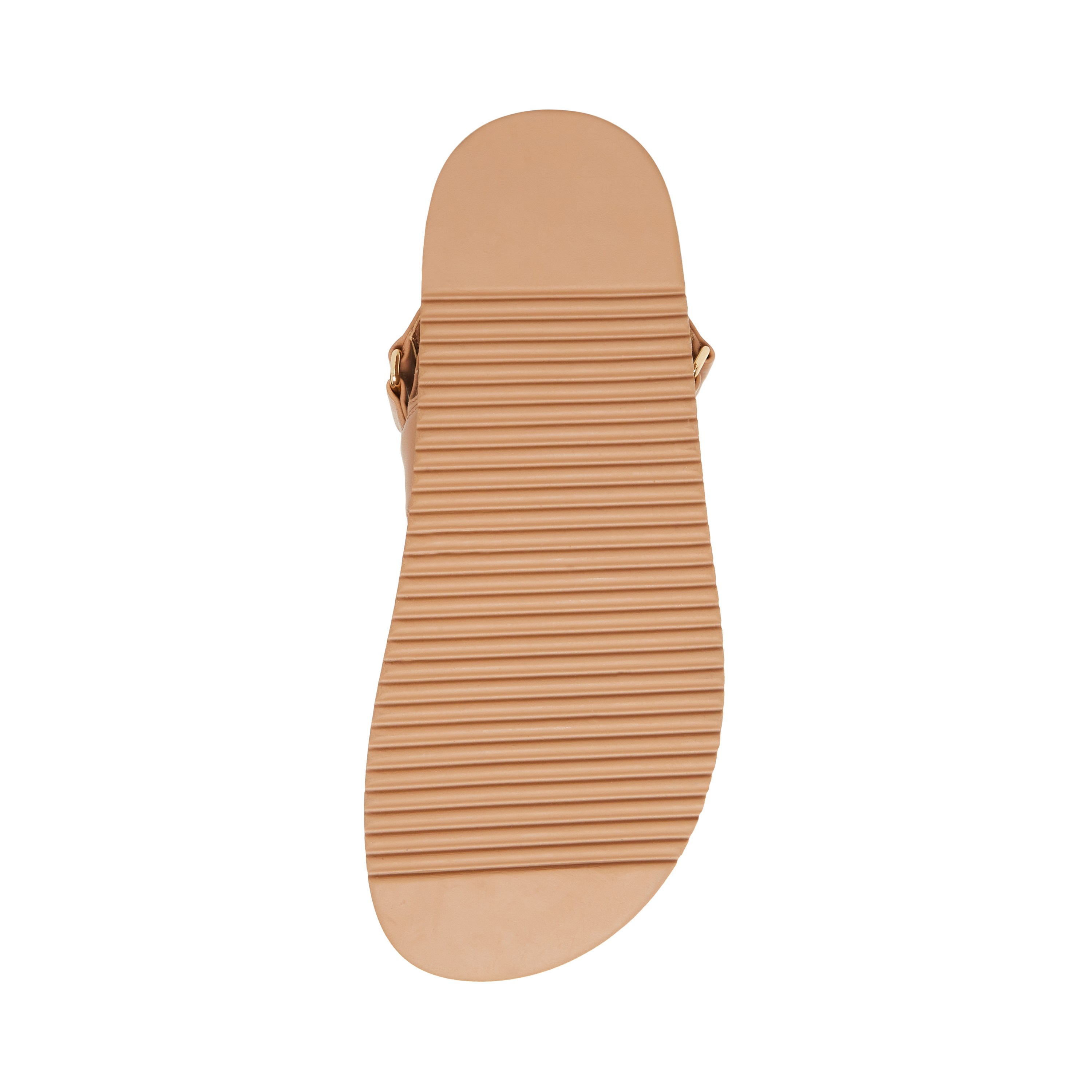 MONA-IN Tan Leather Flats