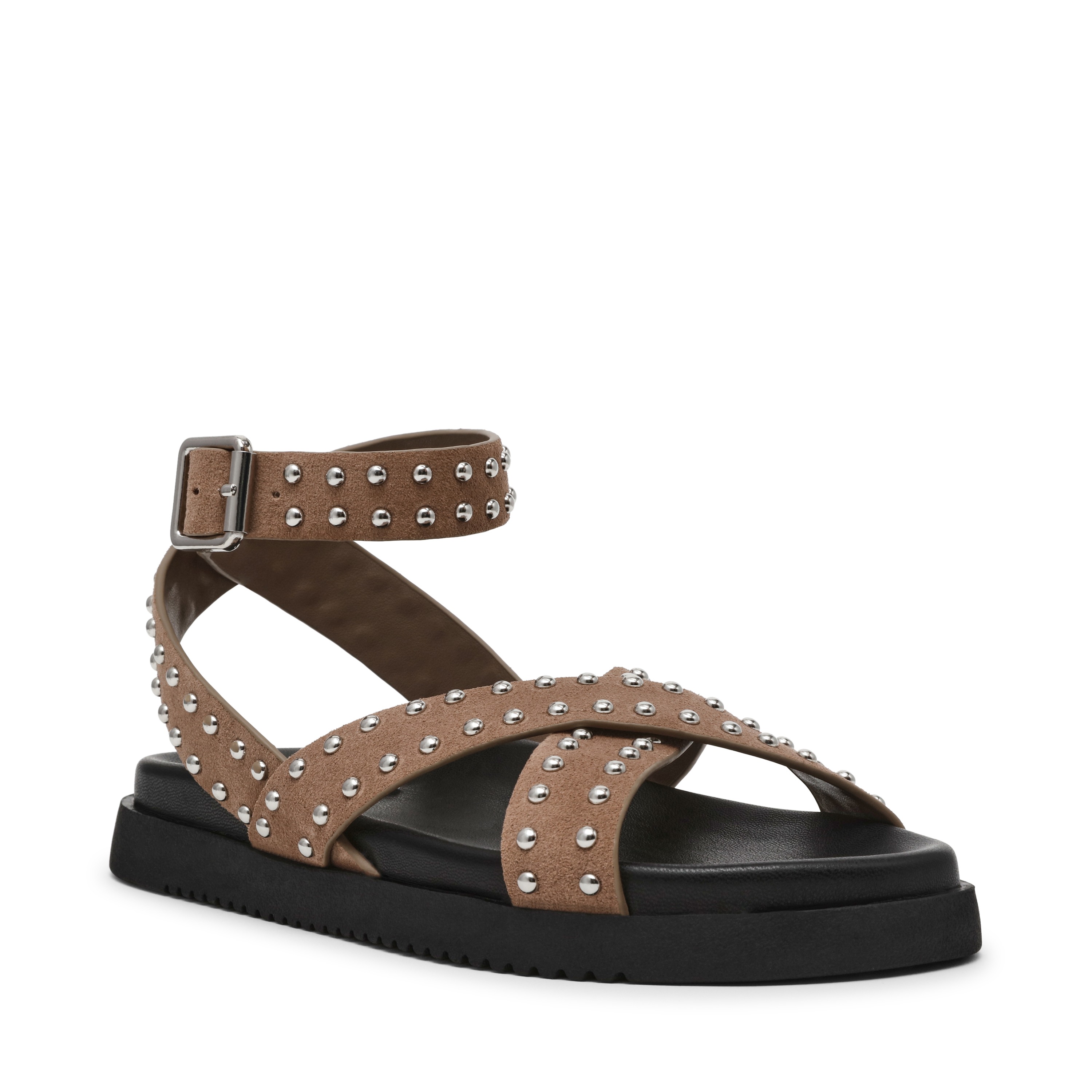 My Bestie-Sin Taupe Suede Flats