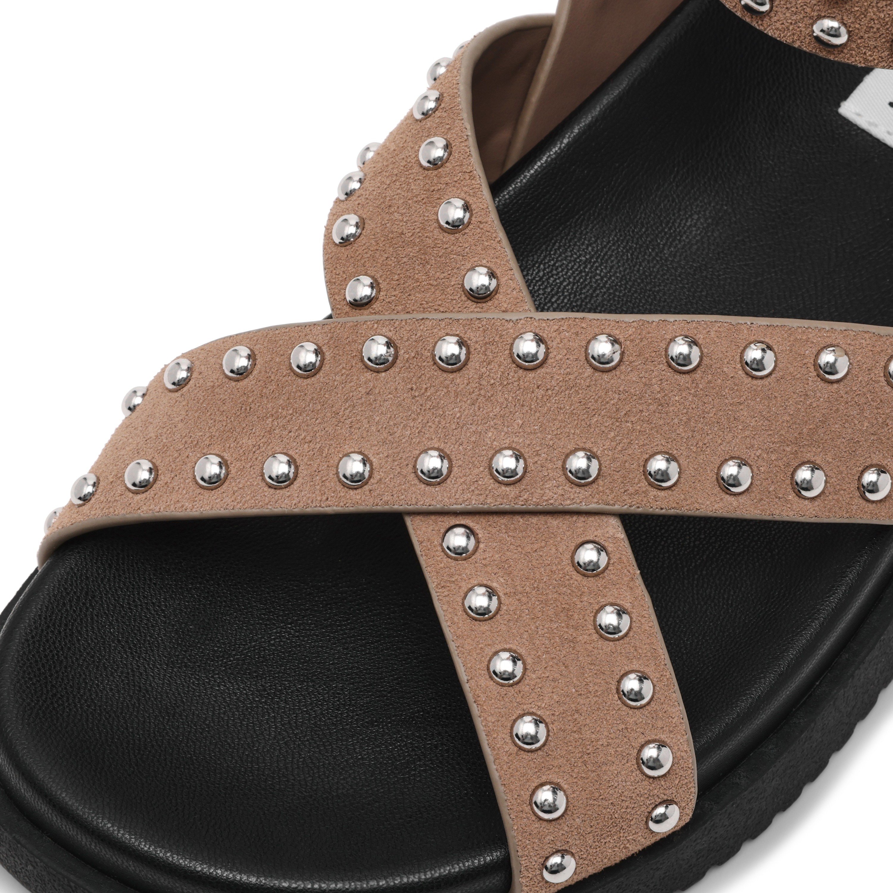 My Bestie-Sin Taupe Suede Flats