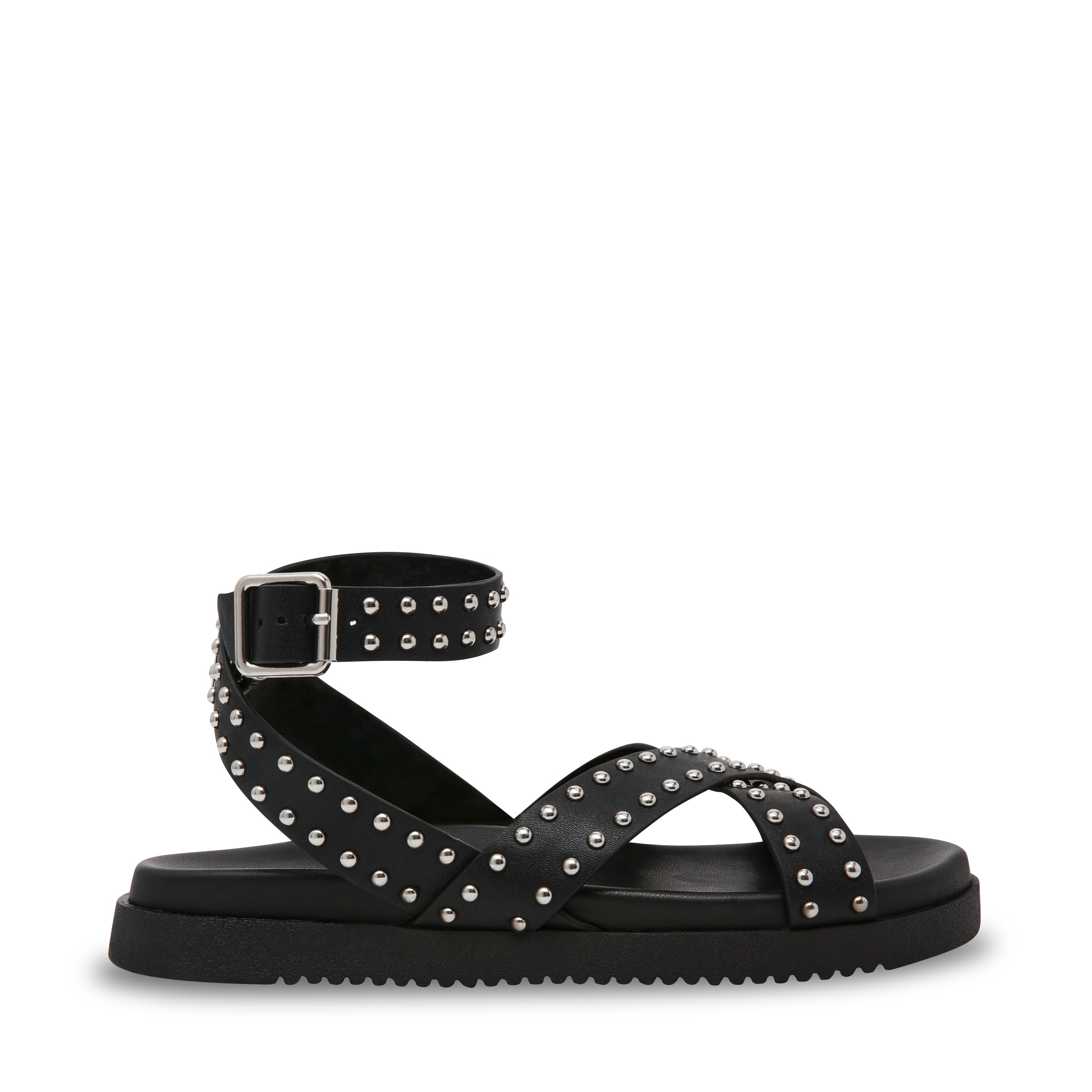 My Bestie-Sin Black W/Stud Flats