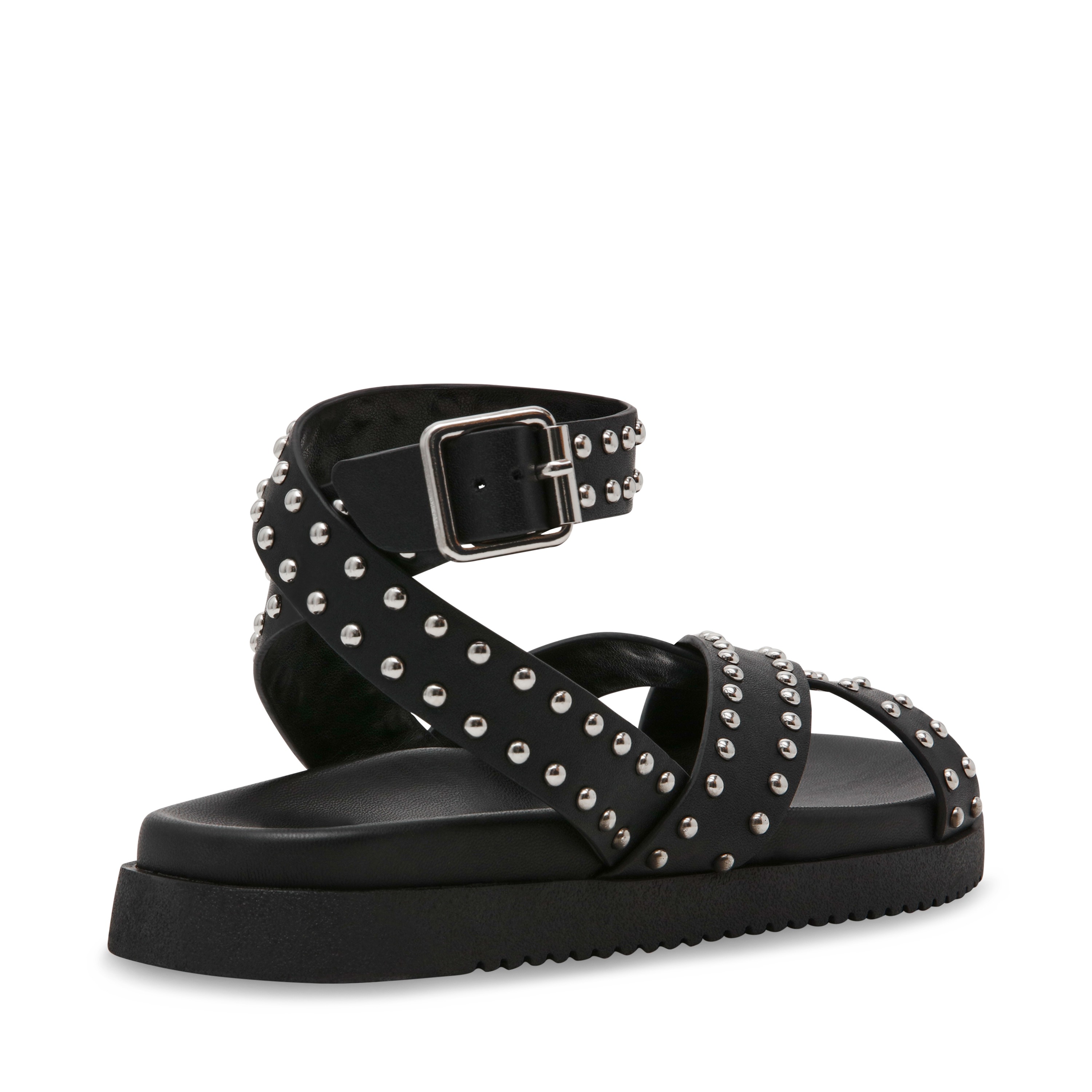 My Bestie-Sin Black W/Stud Flats