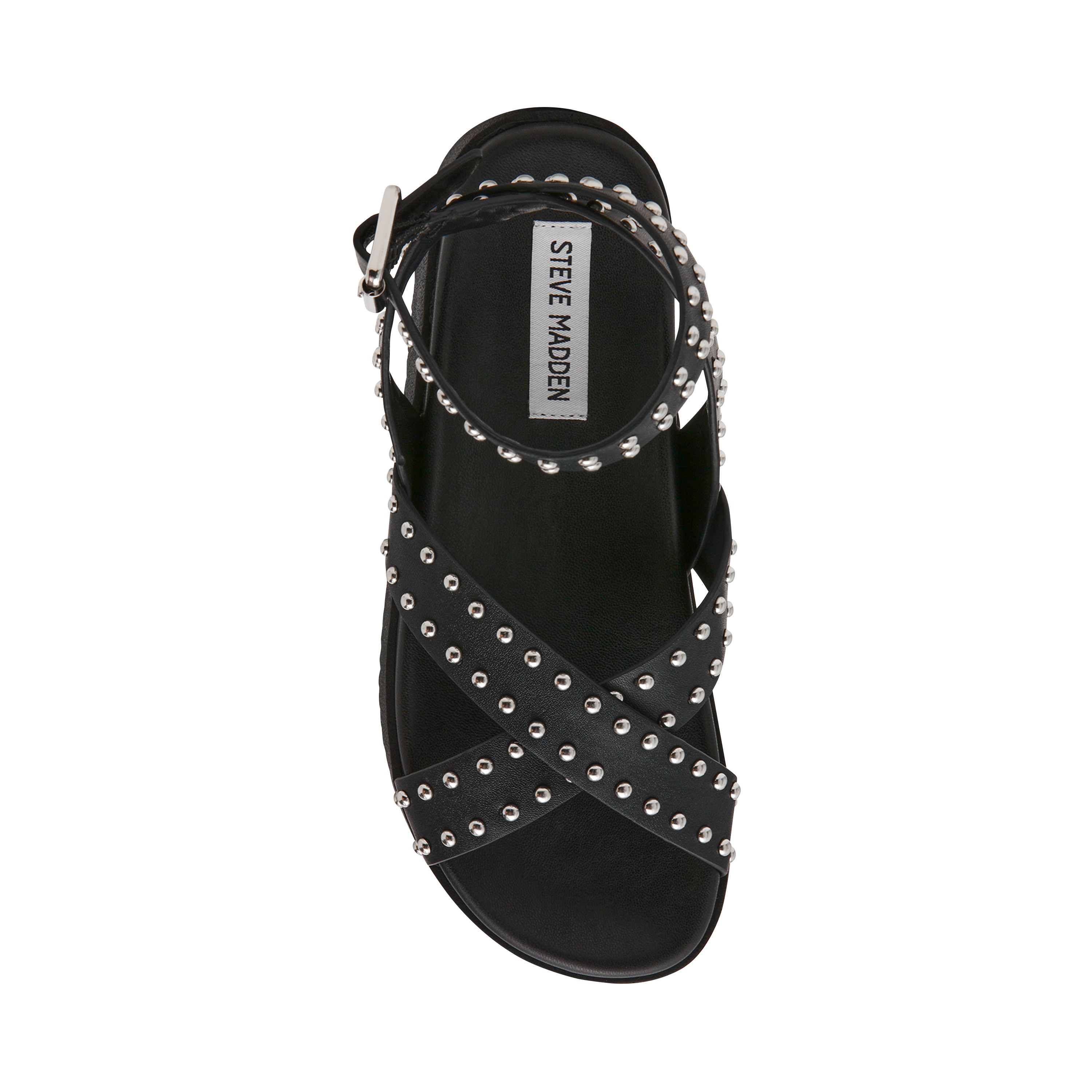 My Bestie-Sin Black W/Stud Flats