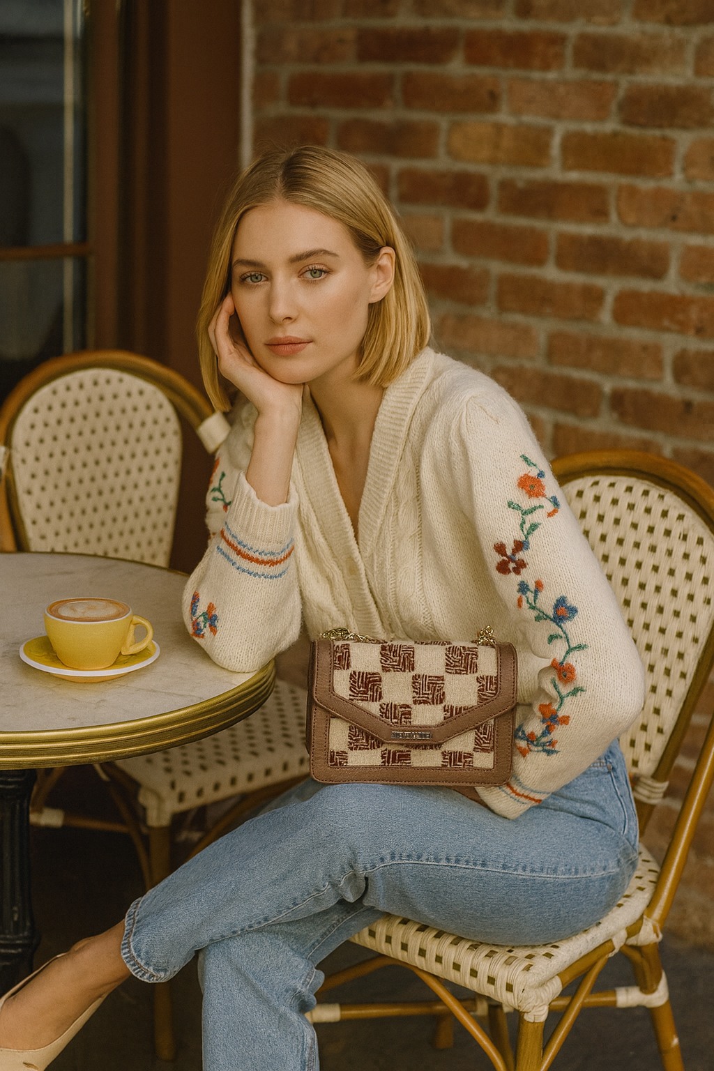 Bstakes-5 Brown Crossbody